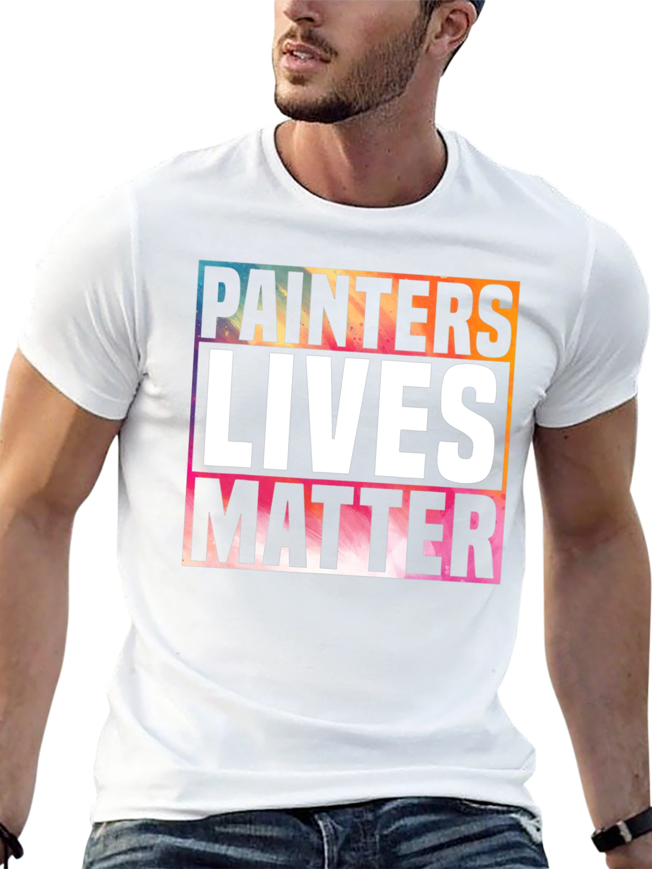 Painters Lives Matter Graphic T-Shirt