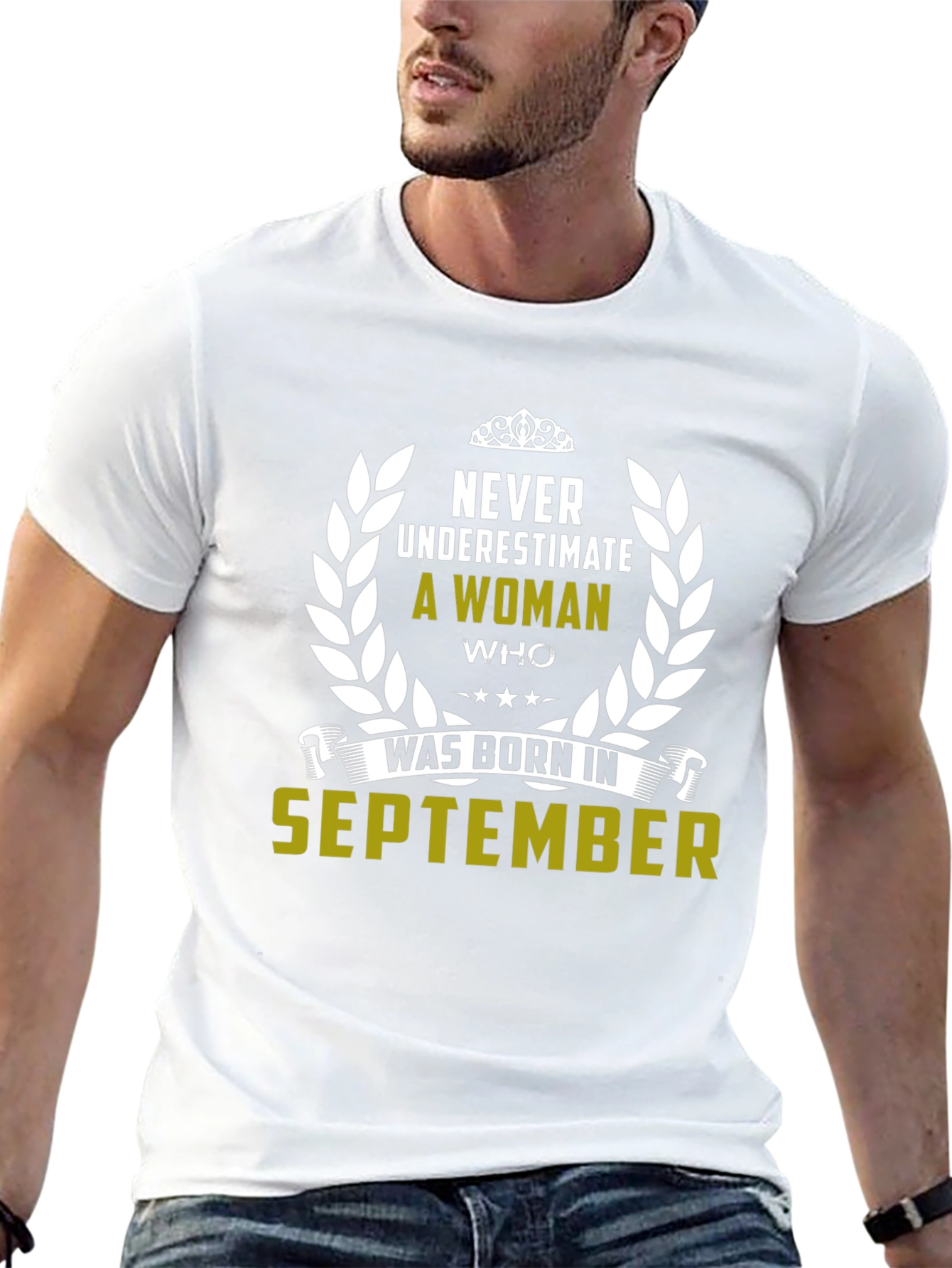 Never Underestimate September Woman T-Shirt