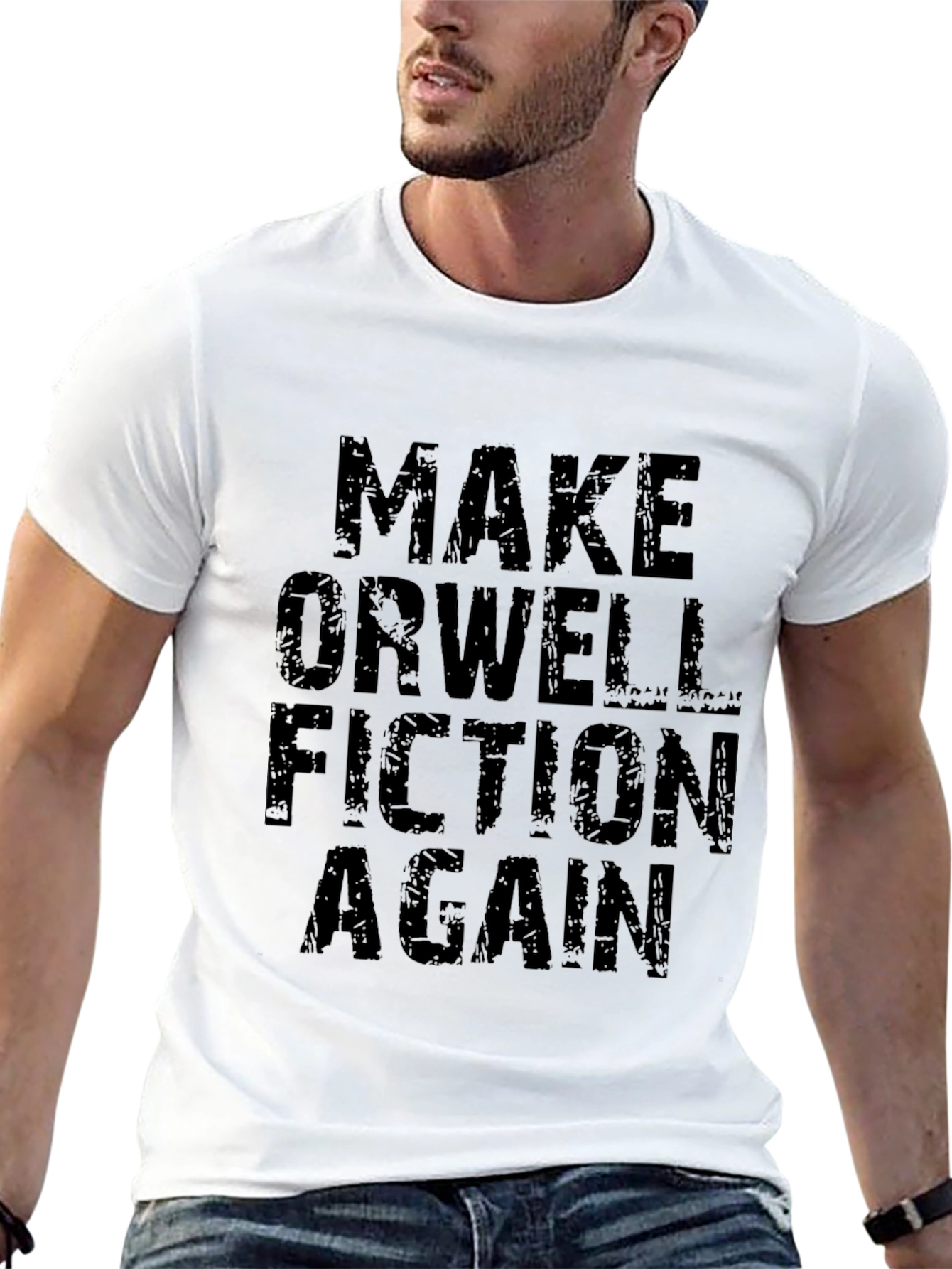 Make Orwell Fiction Again Graphic Tee