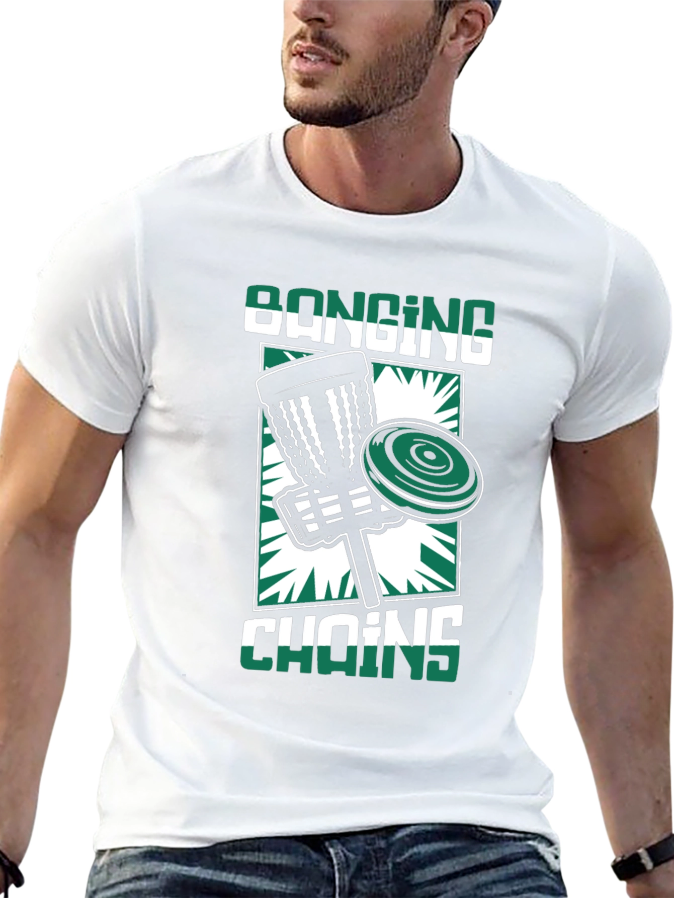 Banging Chains Disc Golf T-Shirt