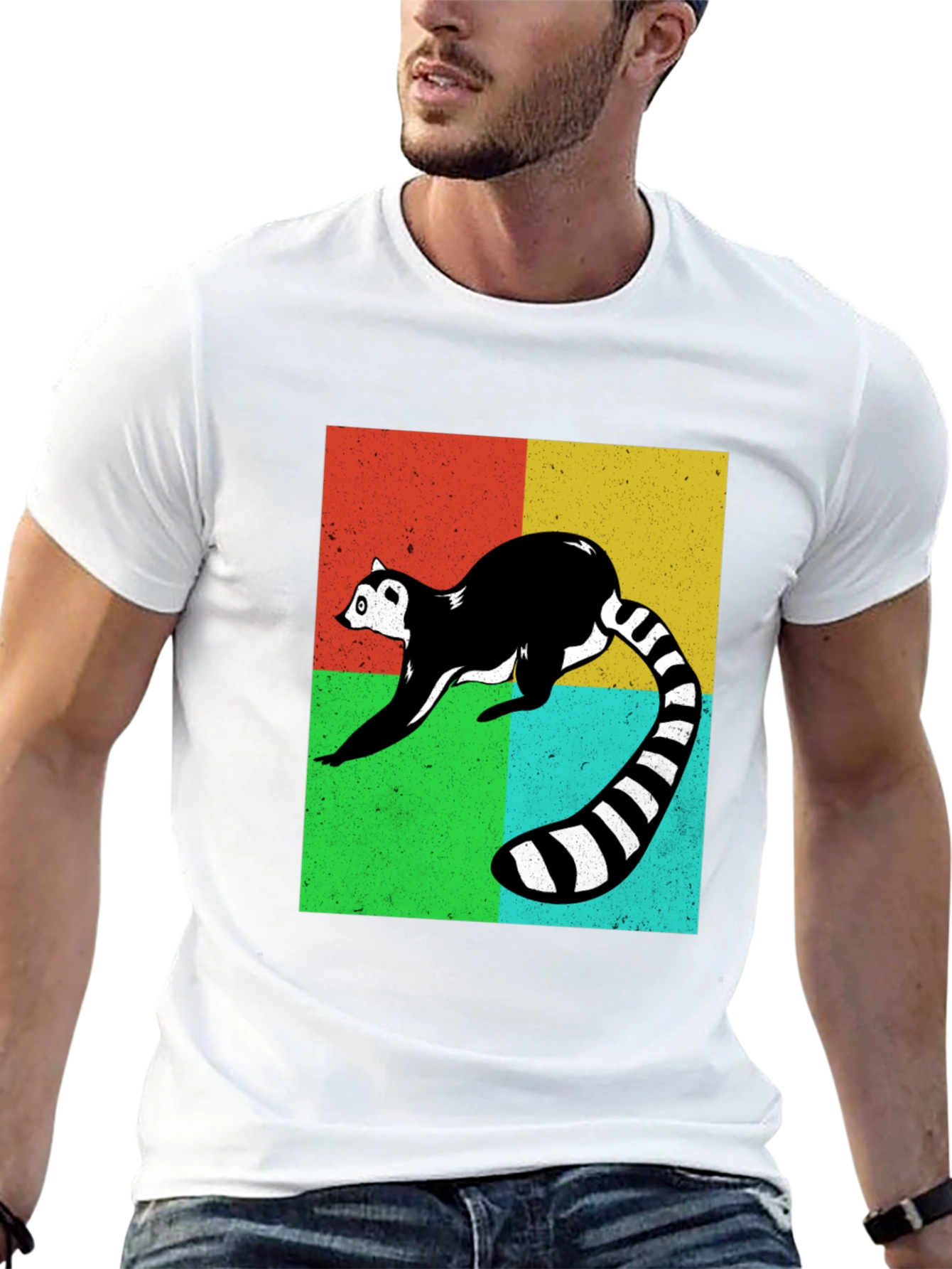 Retro Lemur Graphic Tee
