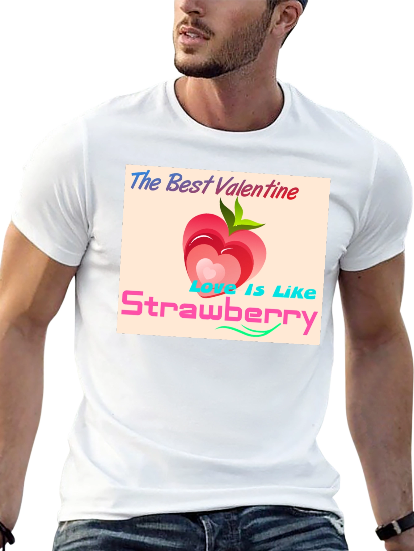 Valentines Day Strawberry Love T-Shirt