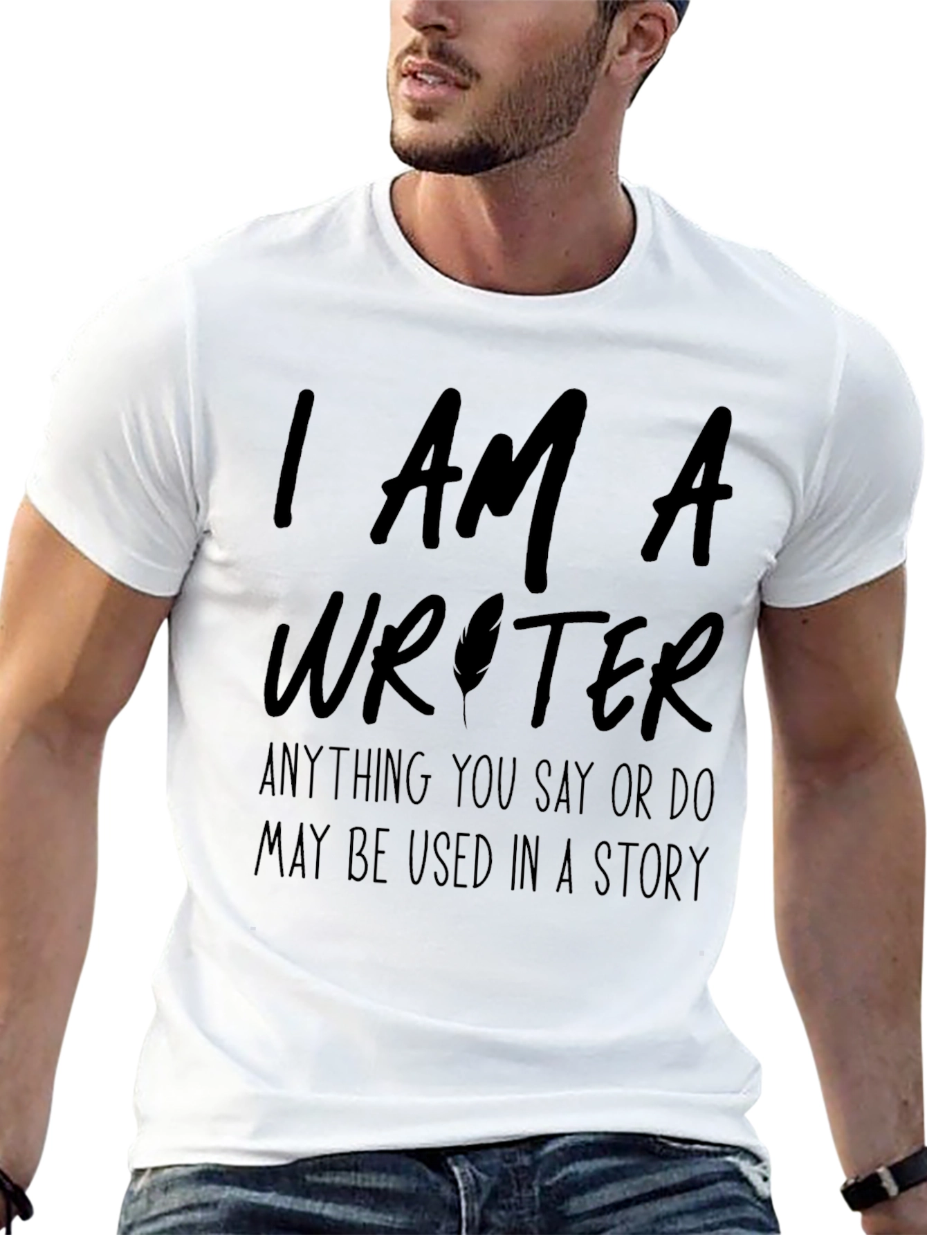 I Am A Writer Novelty T-Shirt