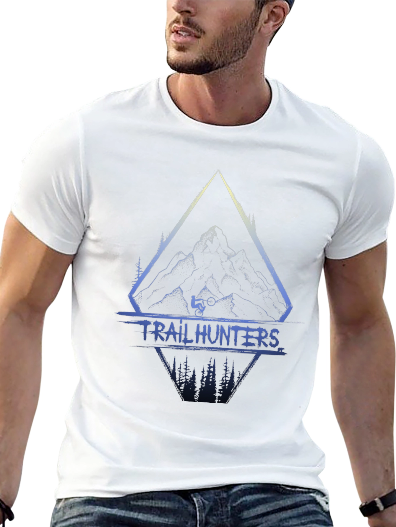 Trail Hunters Mountain Bike Graphic T-Shirt