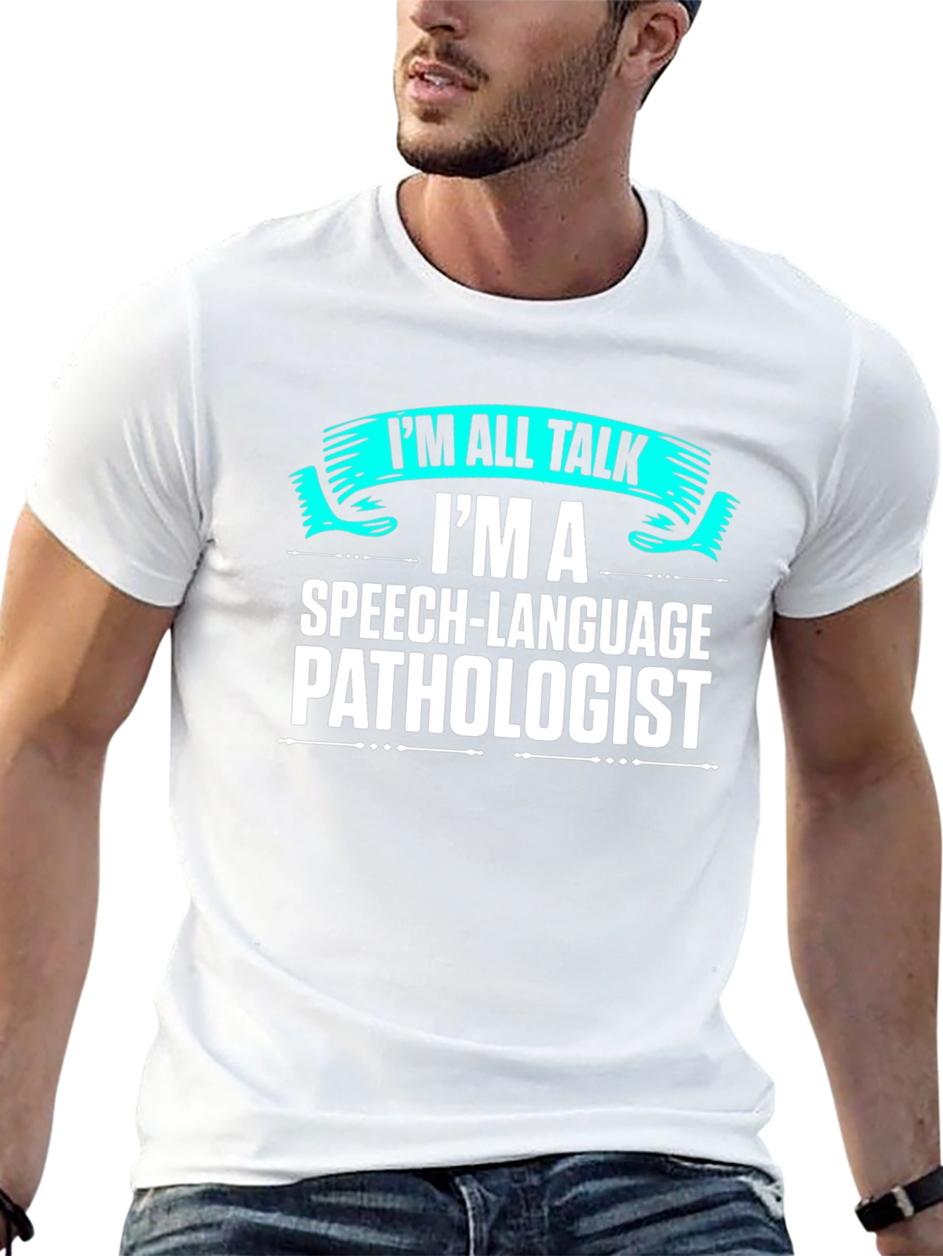 Speech Language Pathologist Im All Talk T-Shirt