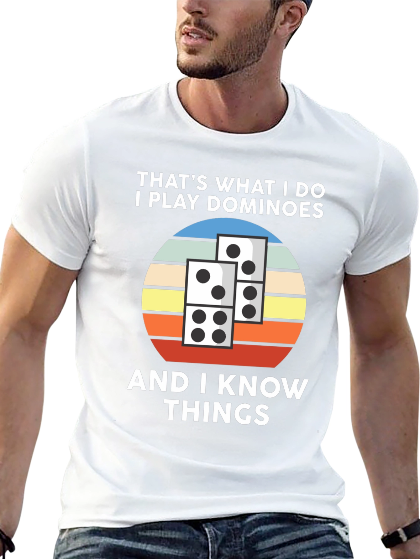 Dominoes T-Shirt: Thats What I Do Tee