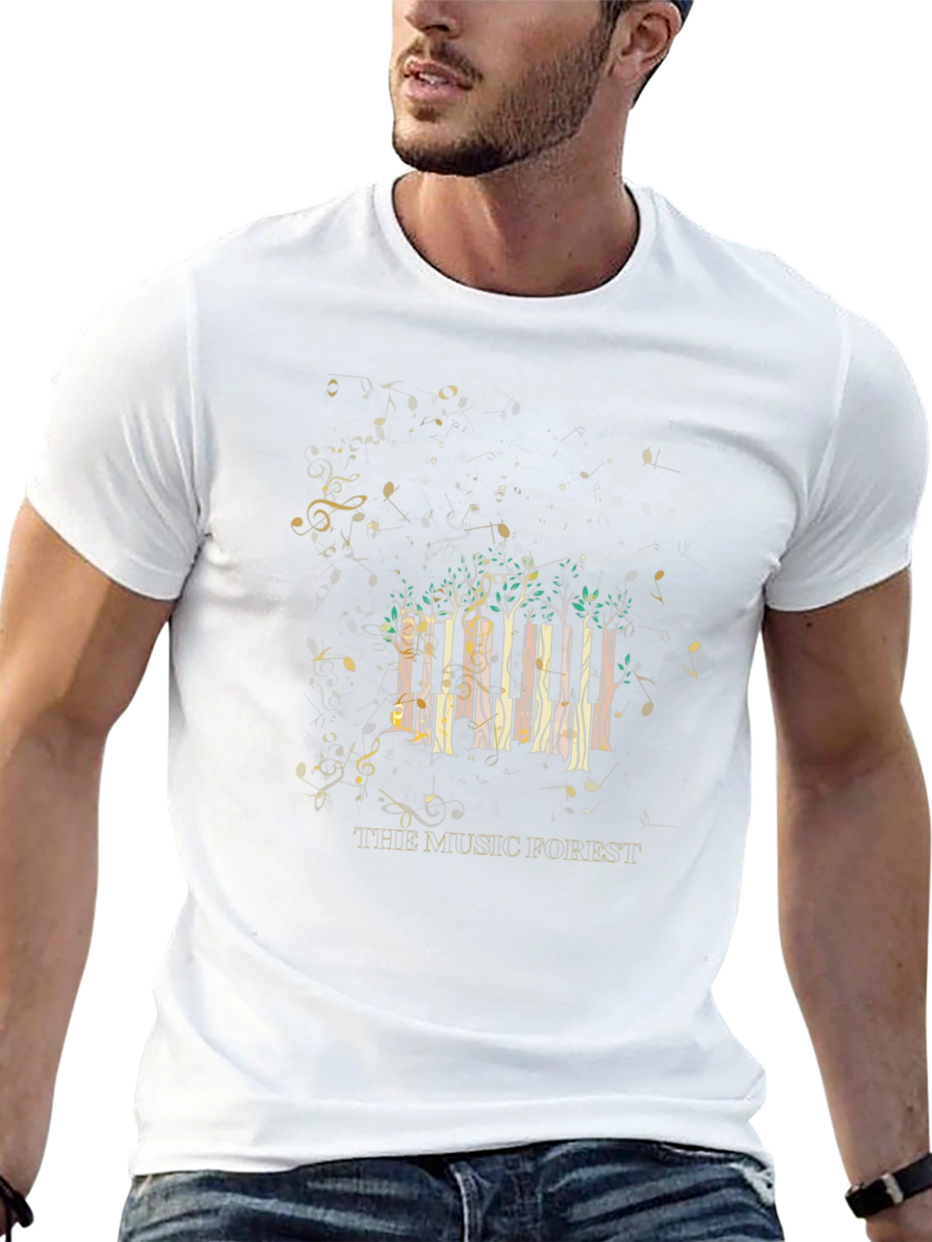 Music Forest Graphic T-Shirt