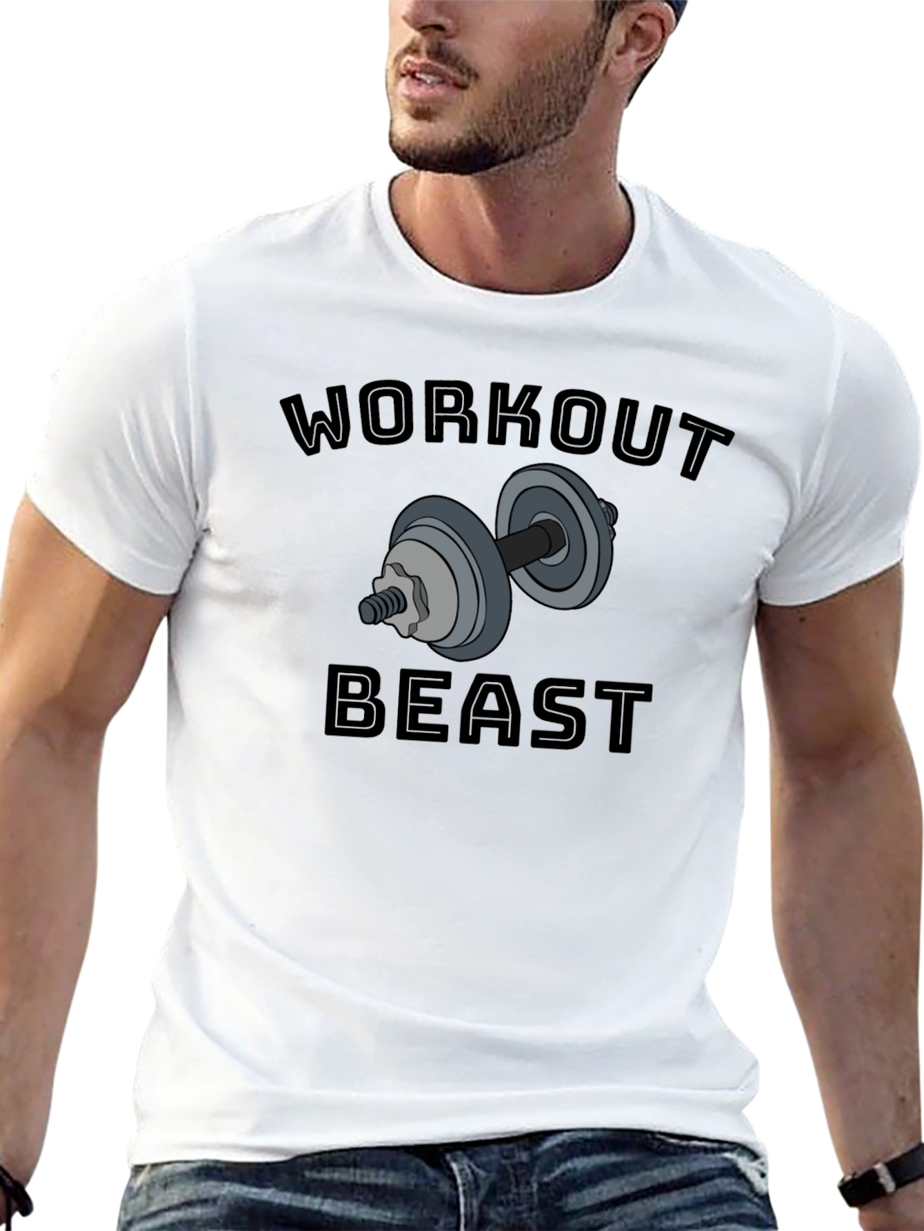 Workout Beast T-Shirt: Fitness Apparel