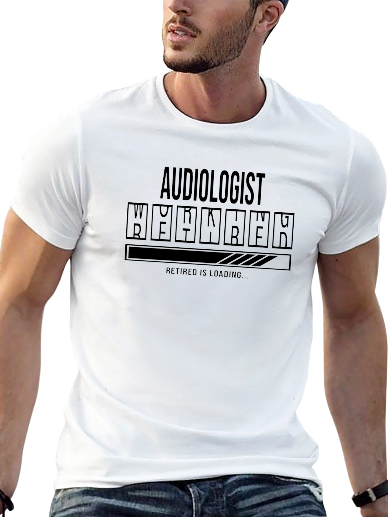 Audiologist Retirement Loading Funny T-Shirt