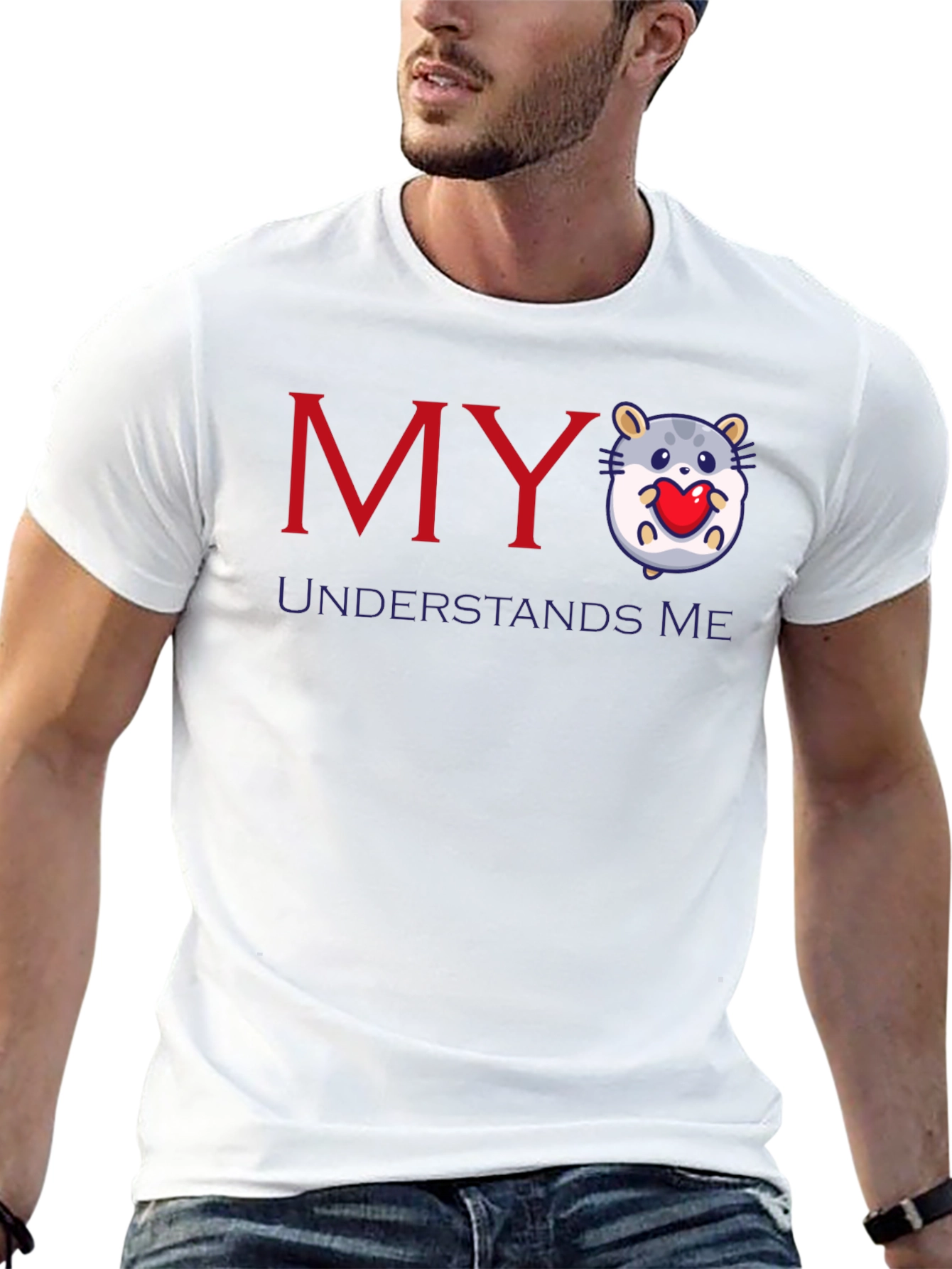 My Hamster Understands Me Graphic T-Shirt