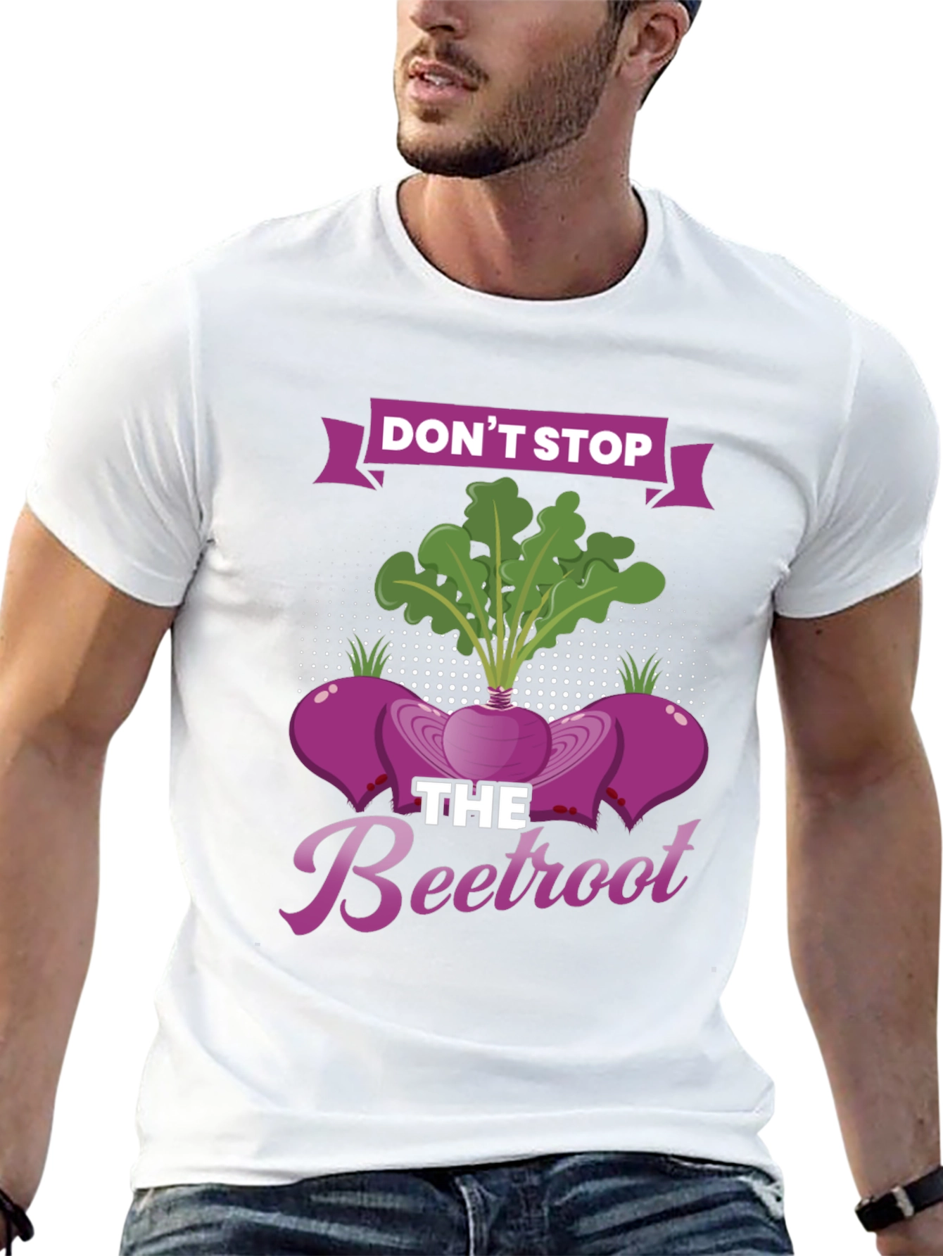 Dont Stop the Beetroot Graphic T-Shirt