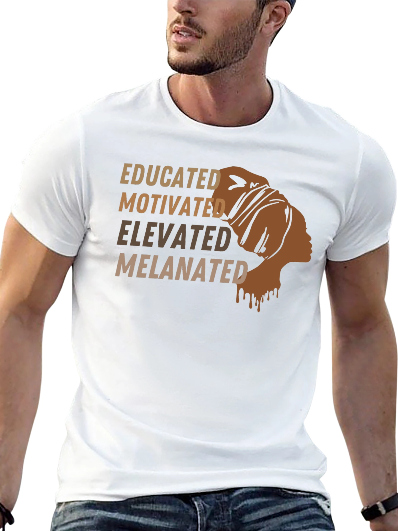 Educated Melanated Black History T-Shirt