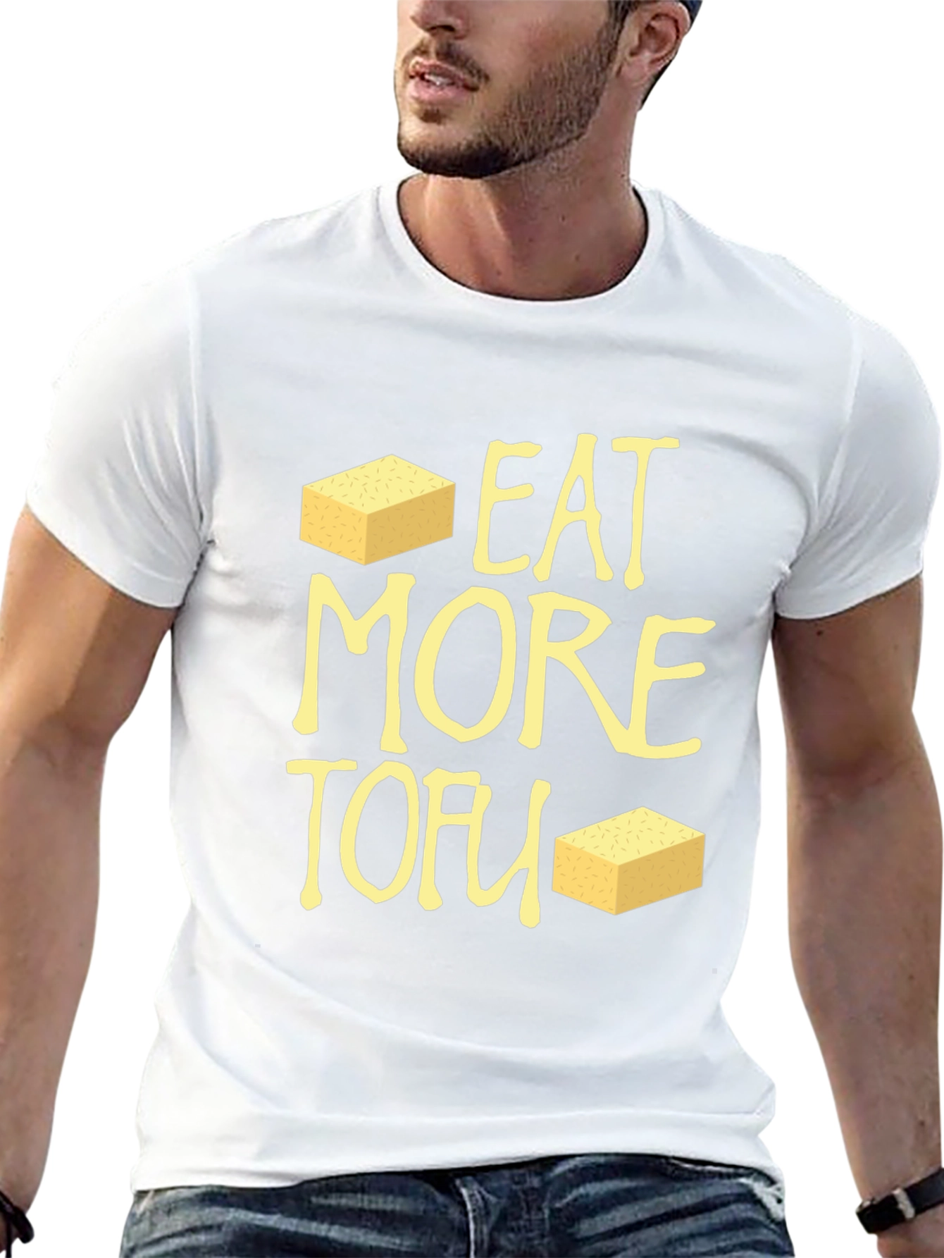 Eat More Tofu Graphic T-Shirt