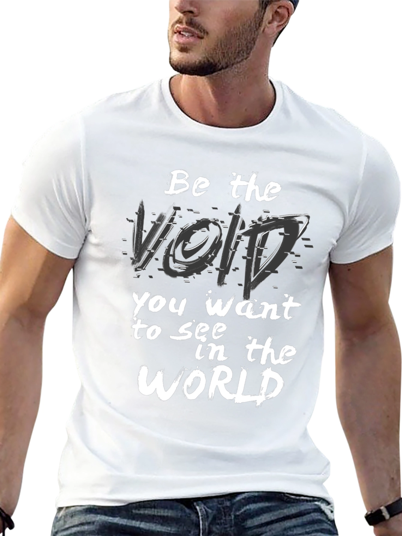 Be the Void T-Shirt - Stylish Graphic Tee