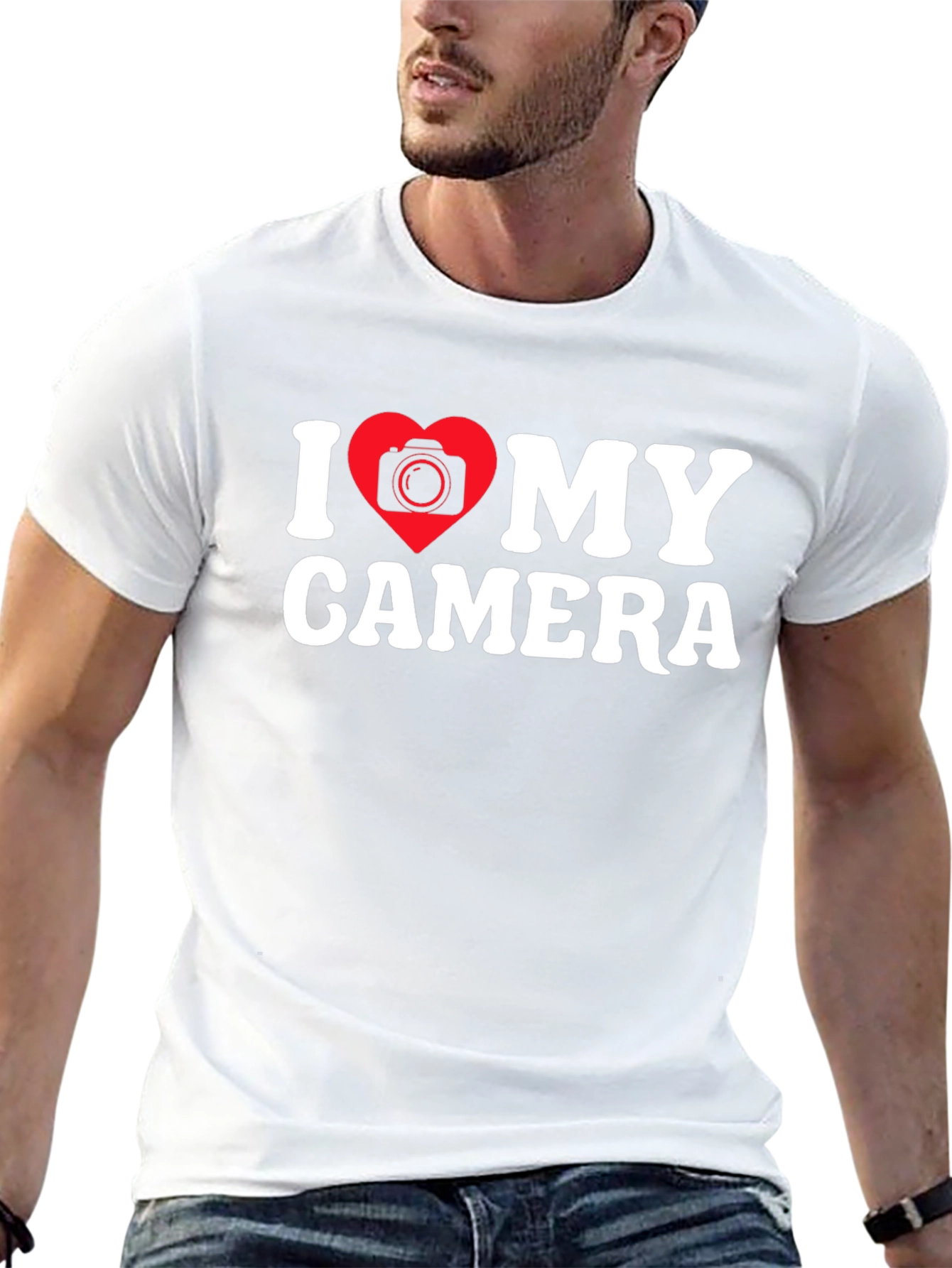 I Love My Camera T-Shirt - Photography Passion