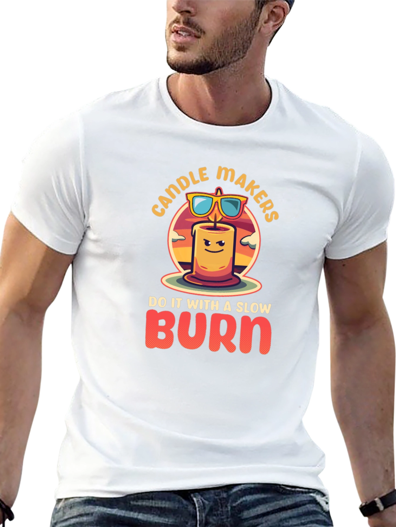 Candle Makers Slow Burn Graphic Tee