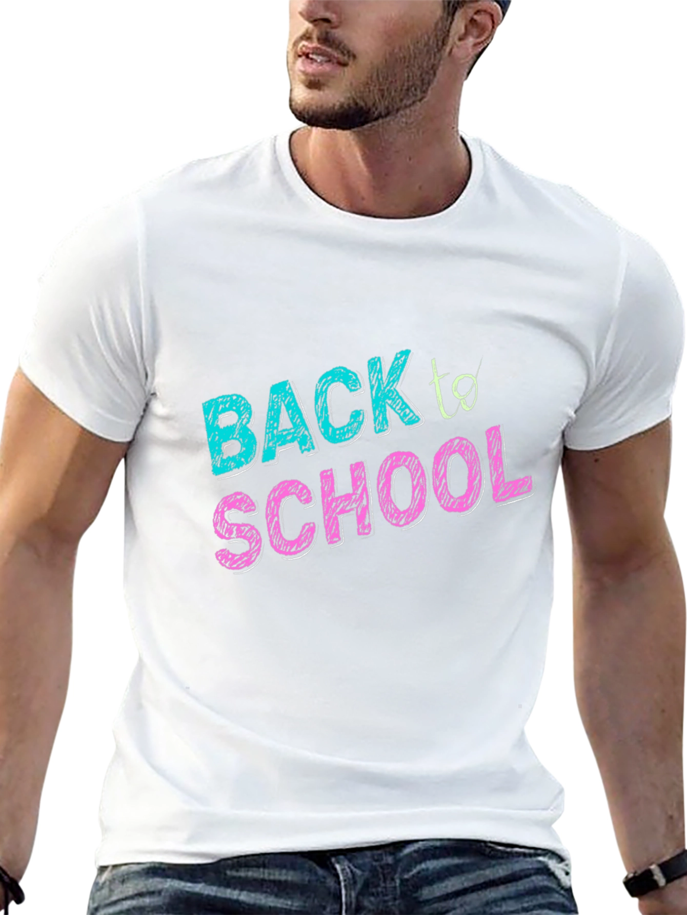 Back to School Graphic Tee - Black