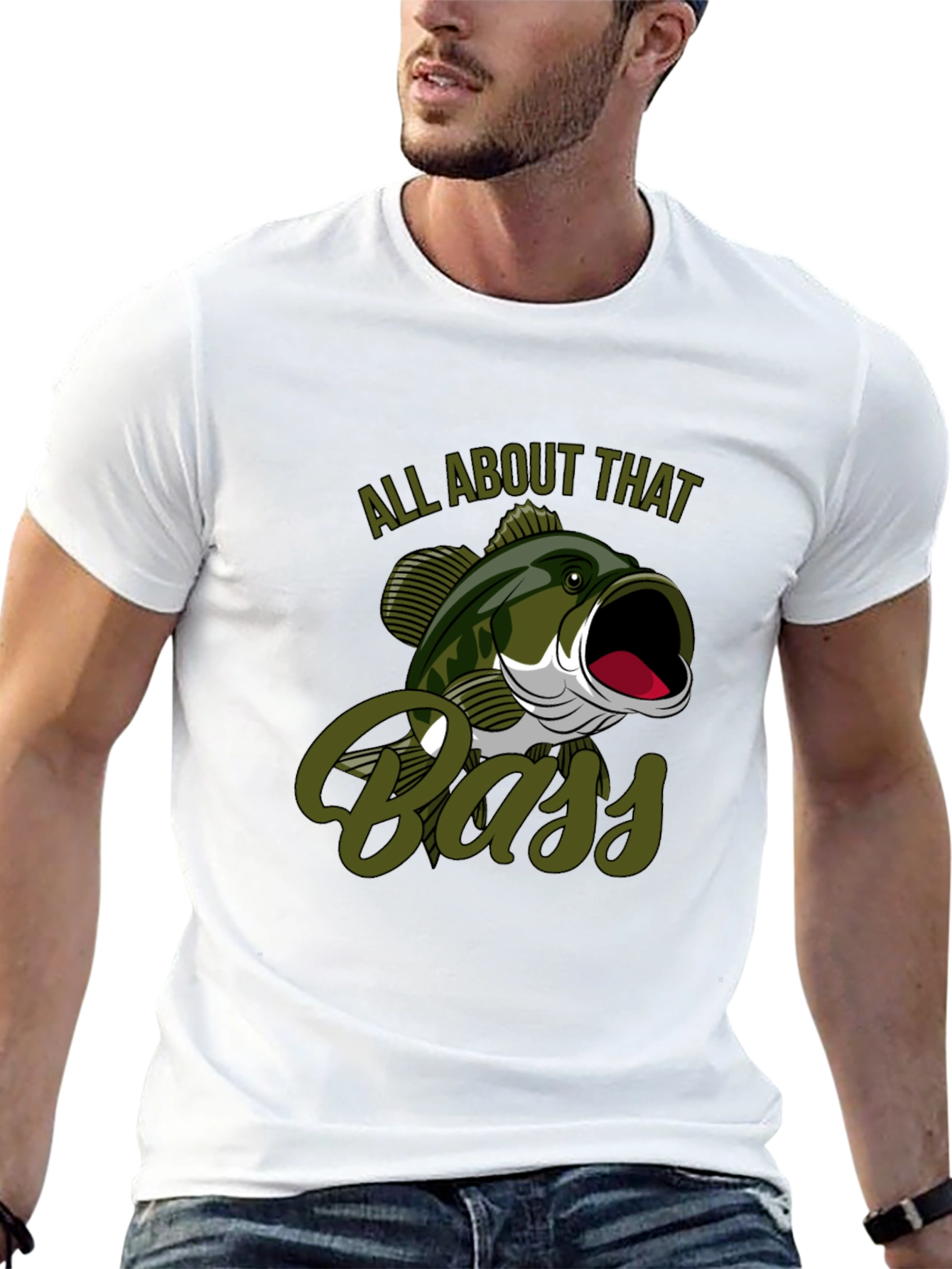 All About That Bass Fishing T-Shirt