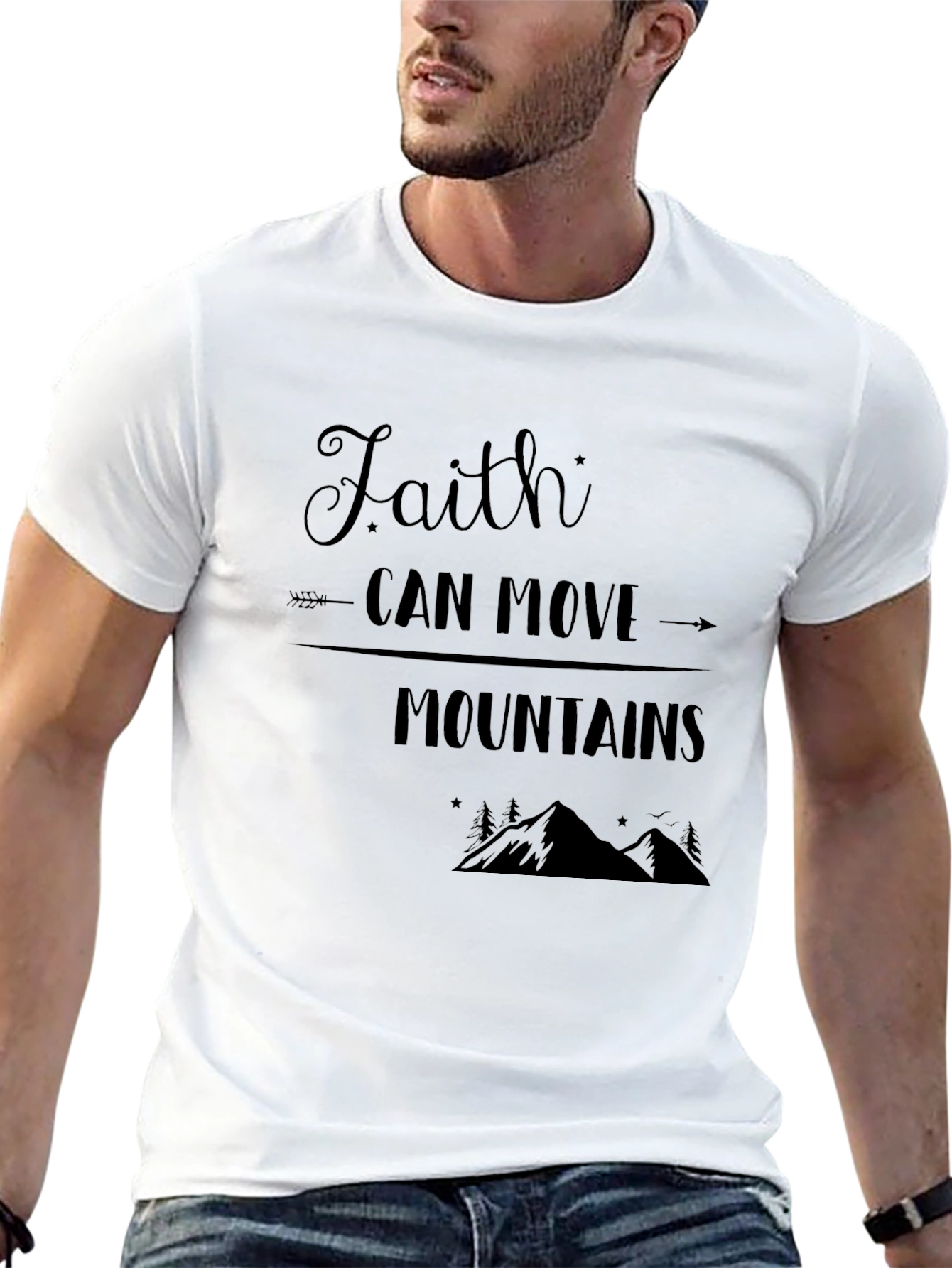 Faith Can Move Mountains Graphic Tee