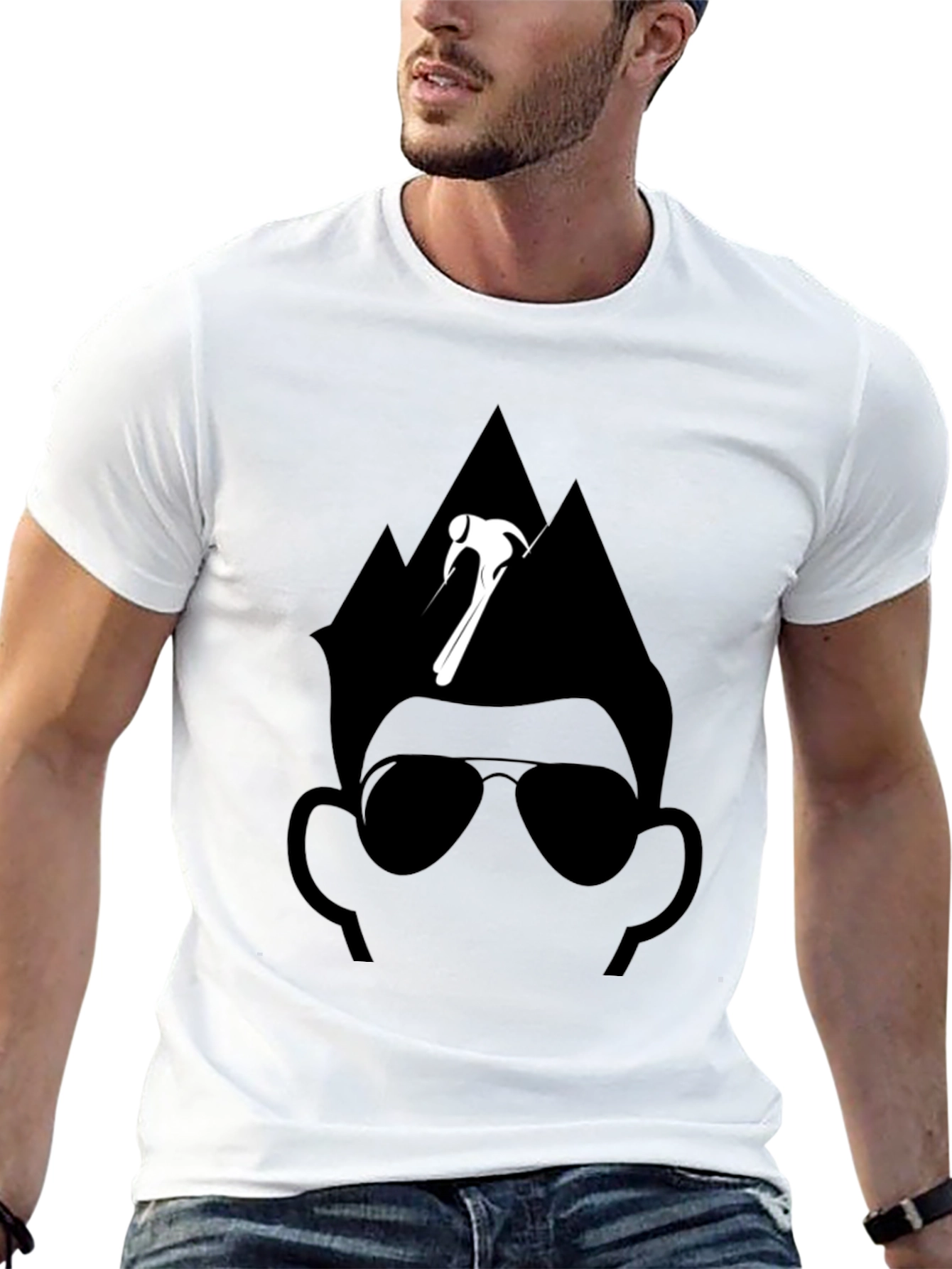 Ski Dude Graphic Tee - Cool Winter Style
