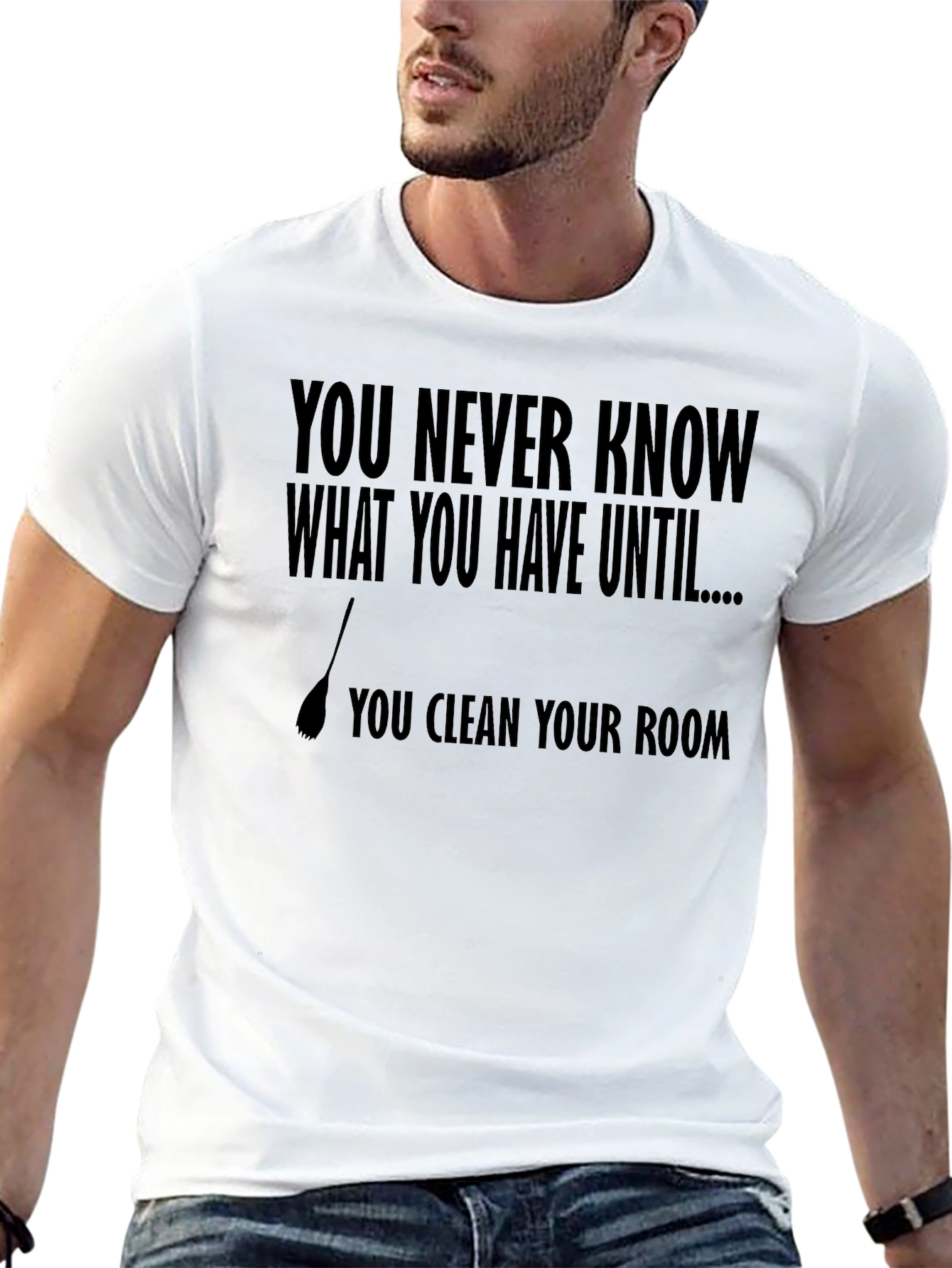 Clean Your Room Crew Neck Tee