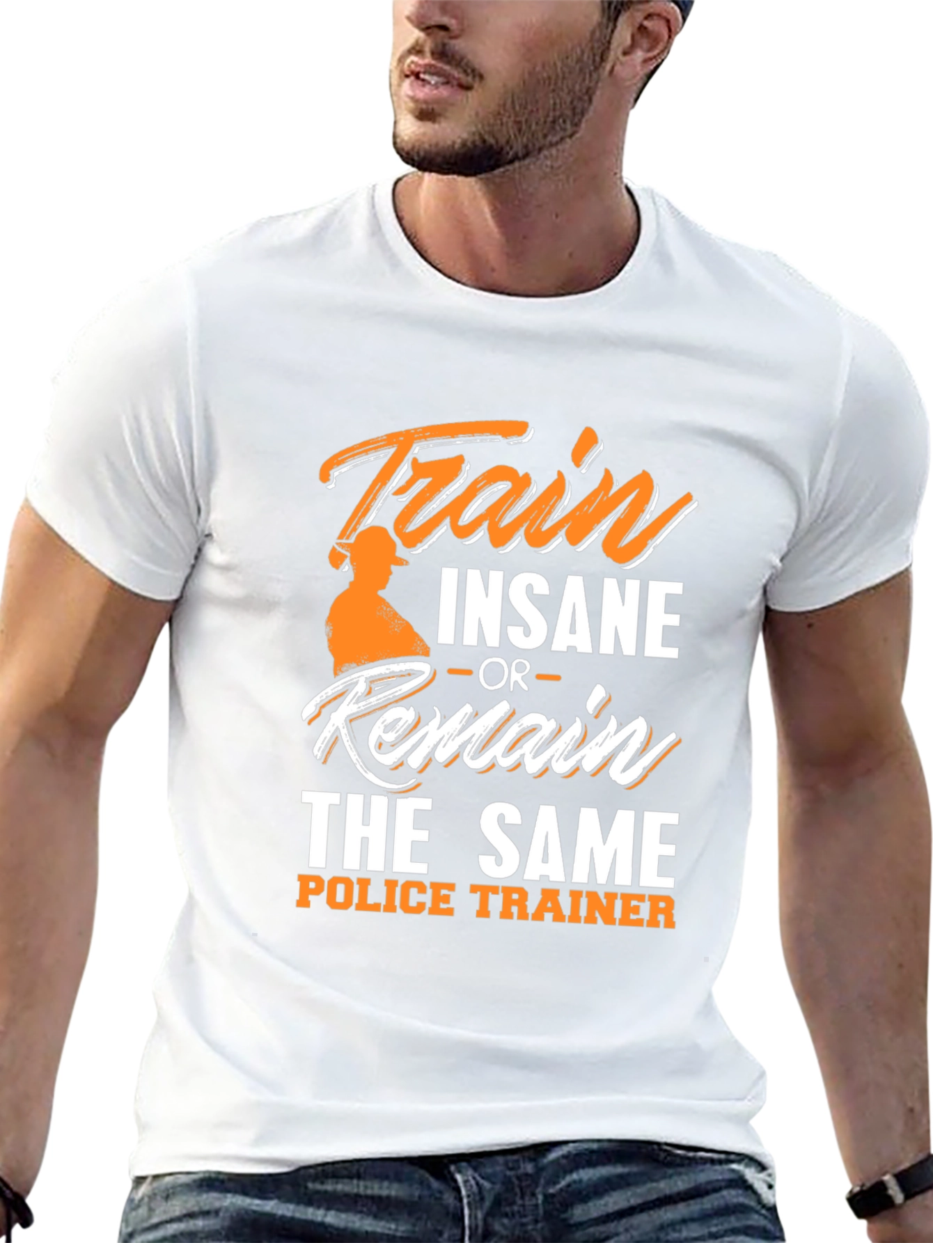 Train Insane Police Trainer T-Shirt