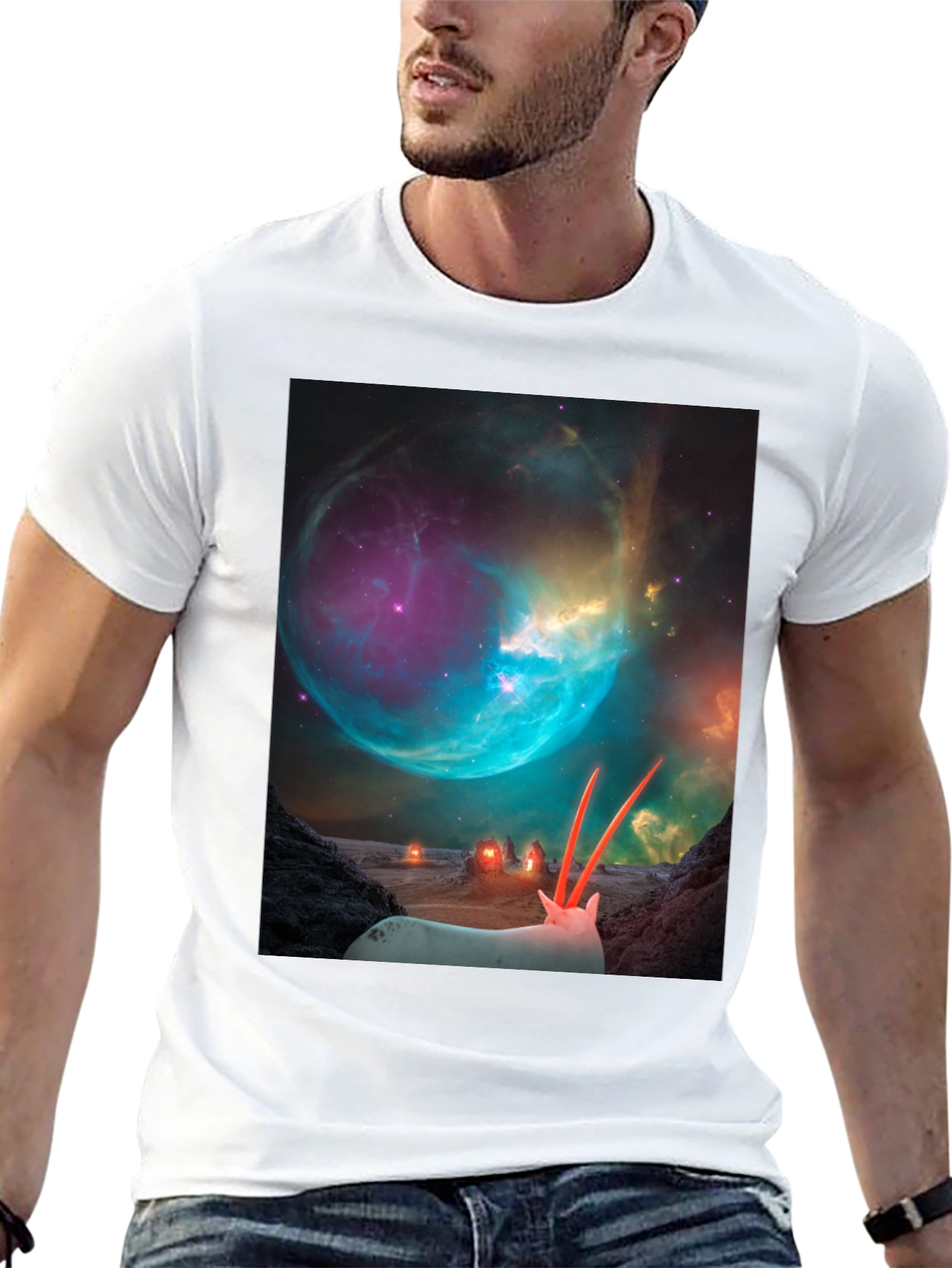 Sci-Fi Alien Landscape T-Shirt