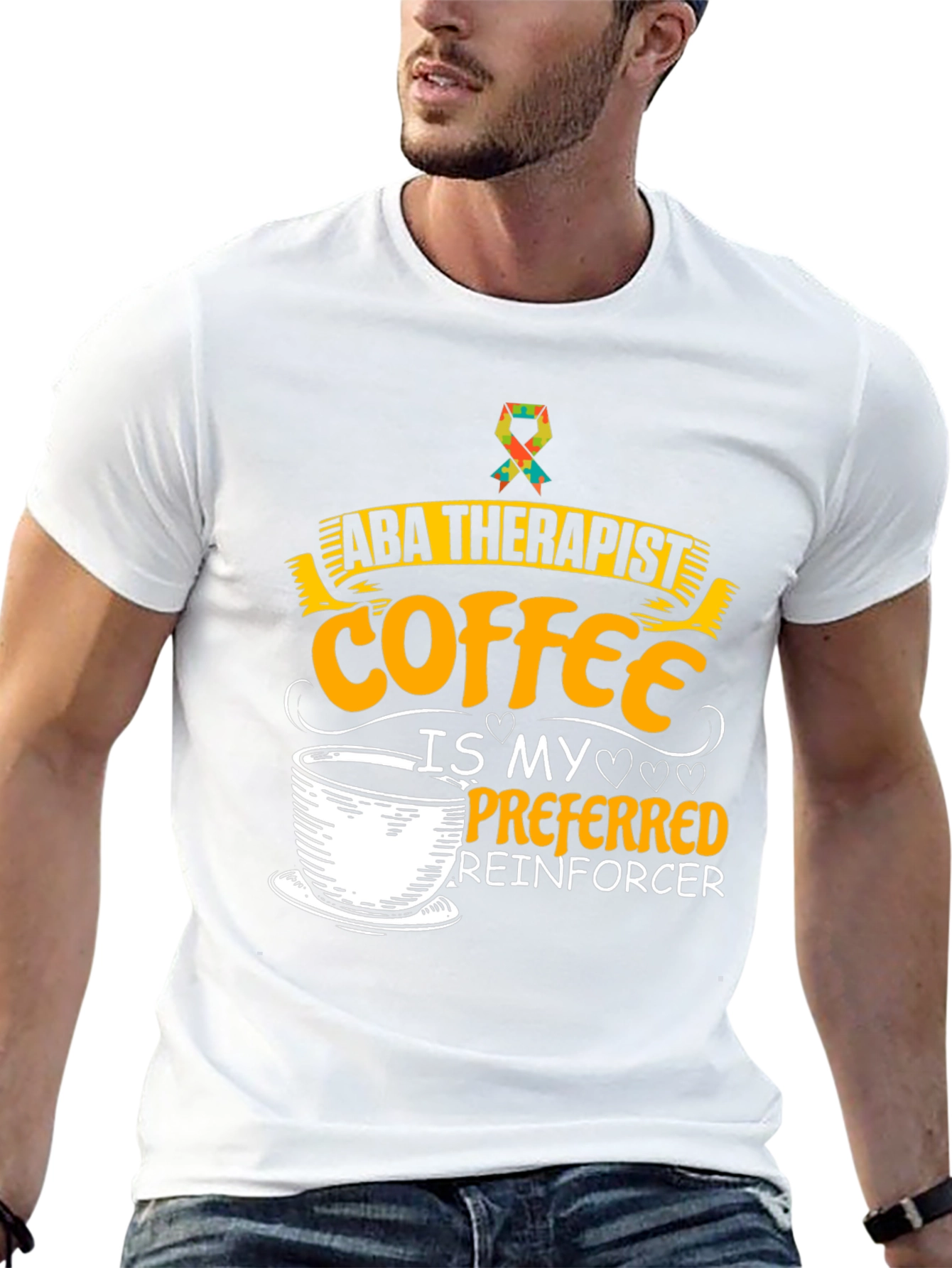 ABA Therapist Coffee Reinforcer T-Shirt