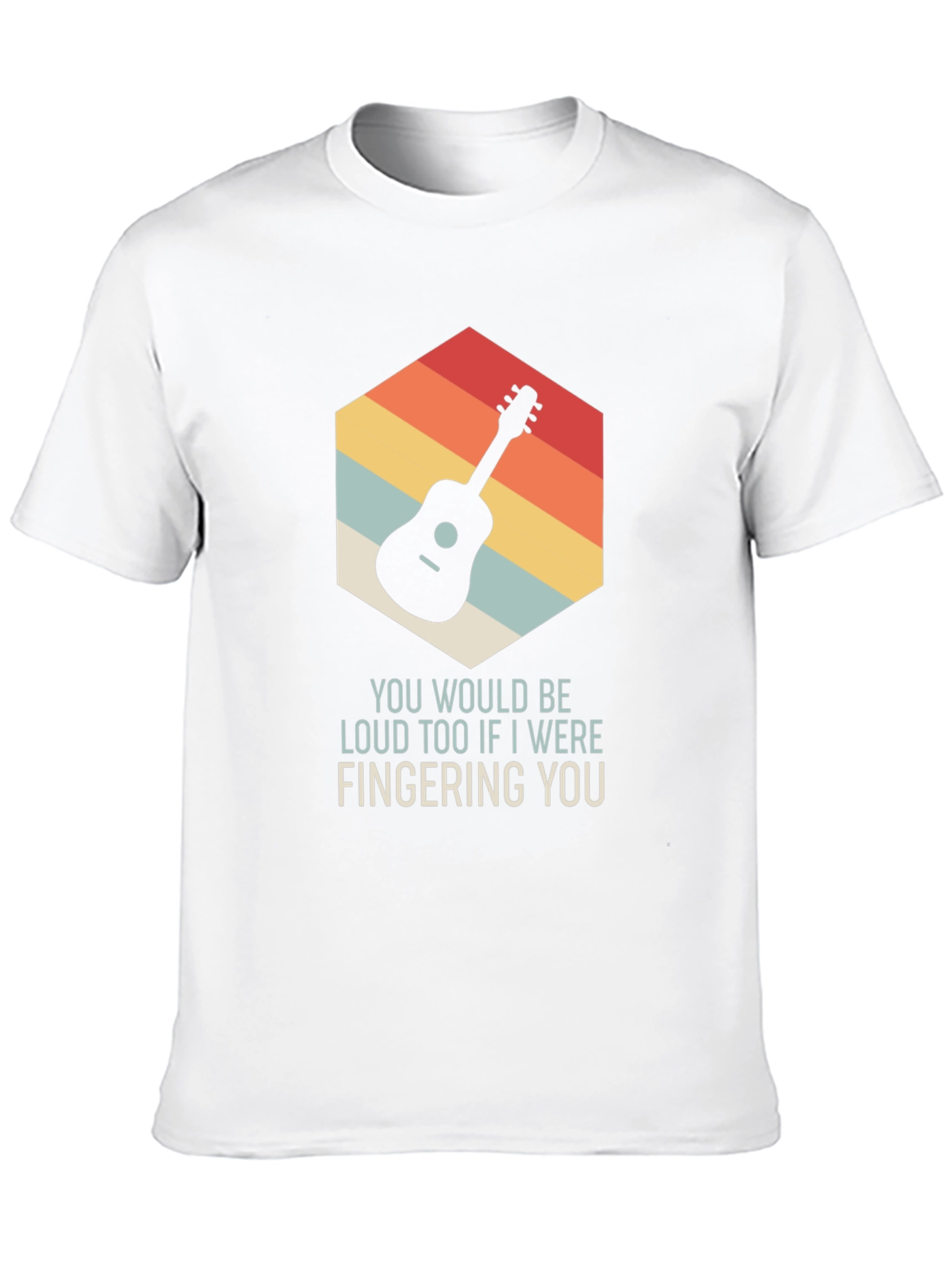 Guitar Fingering T-Shirt - Funny Music Tee