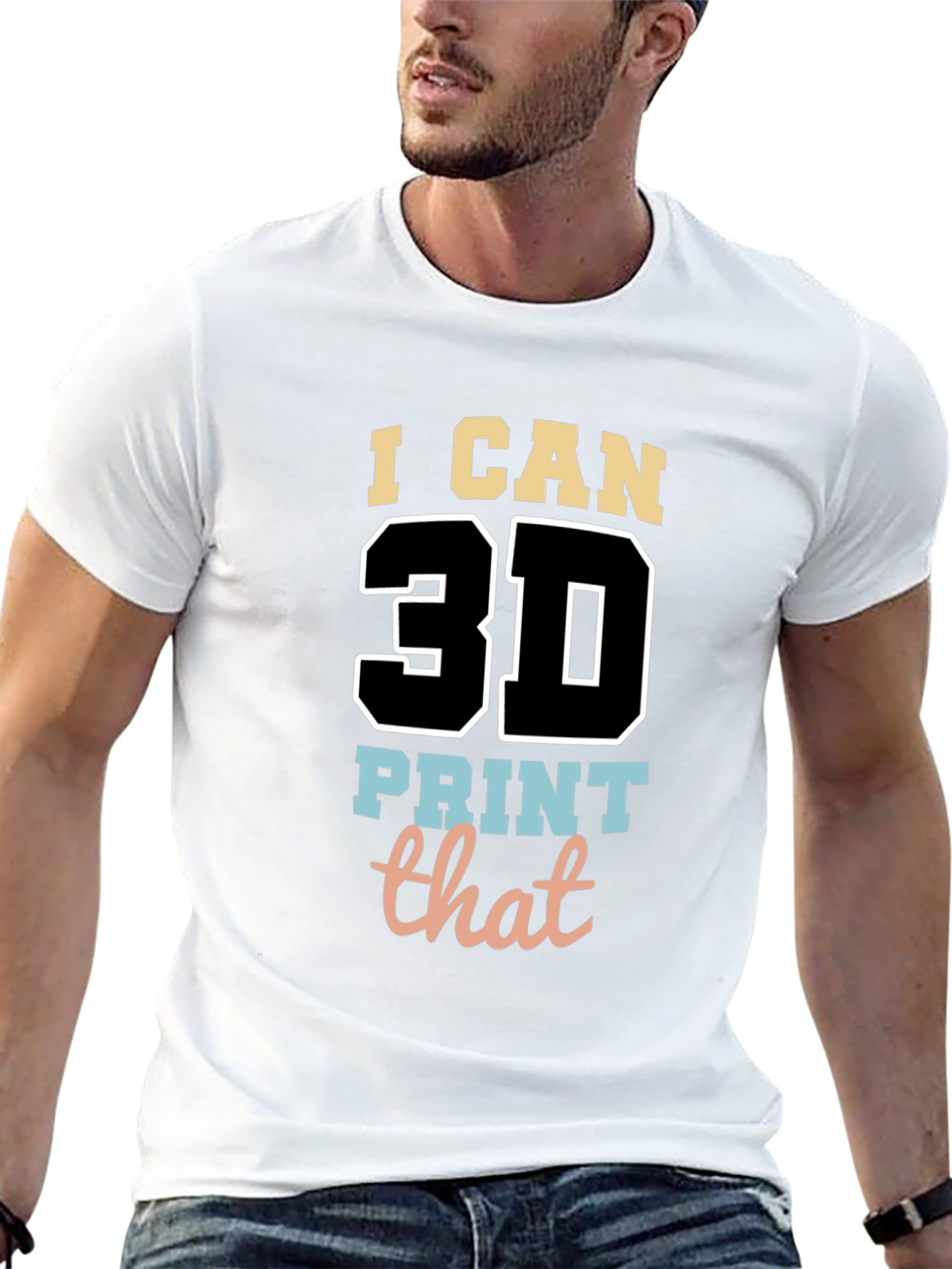 I Can 3D Print That T-Shirt - Black