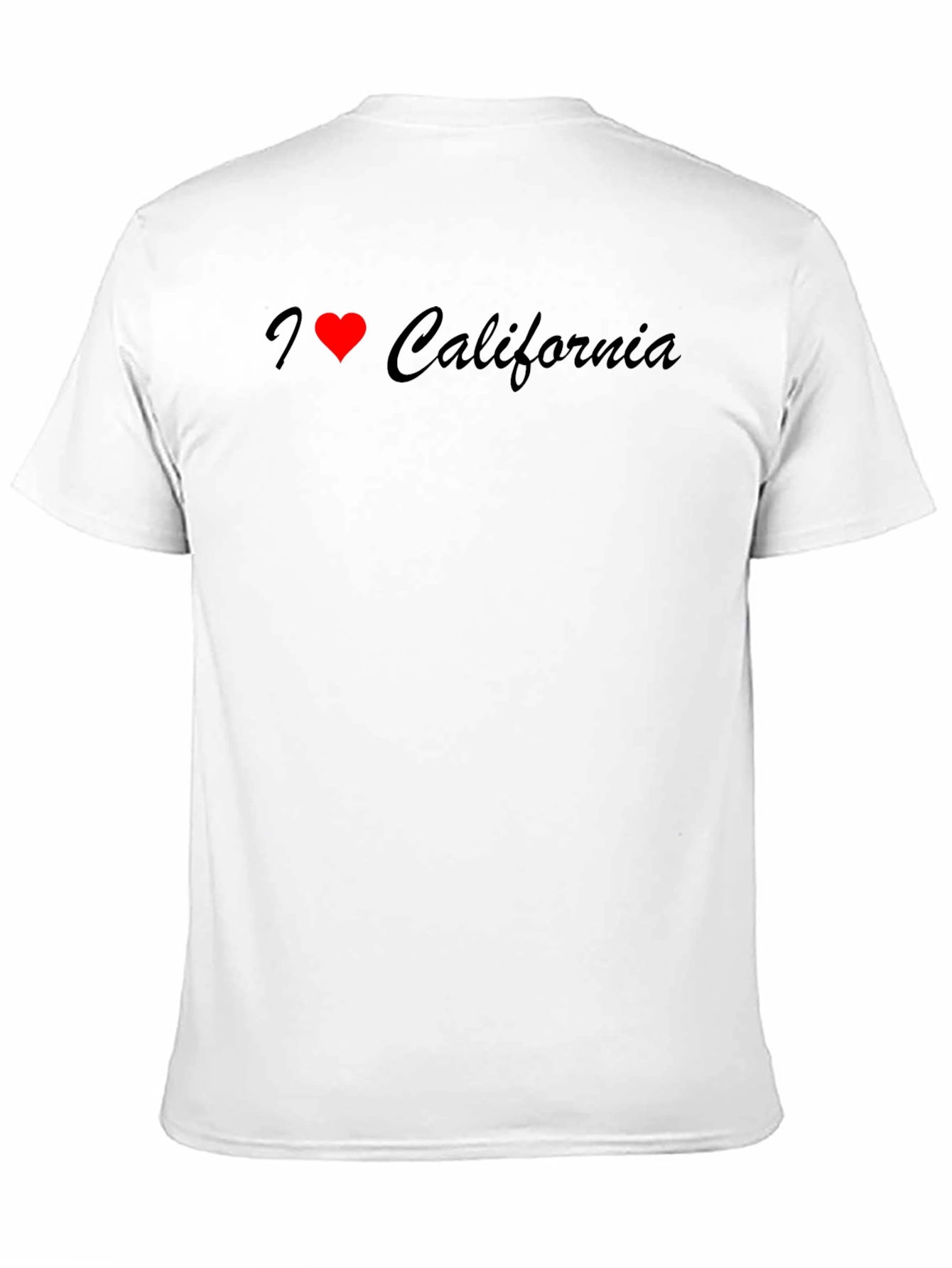 I Heart California T-Shirt - Black Graphic Tee