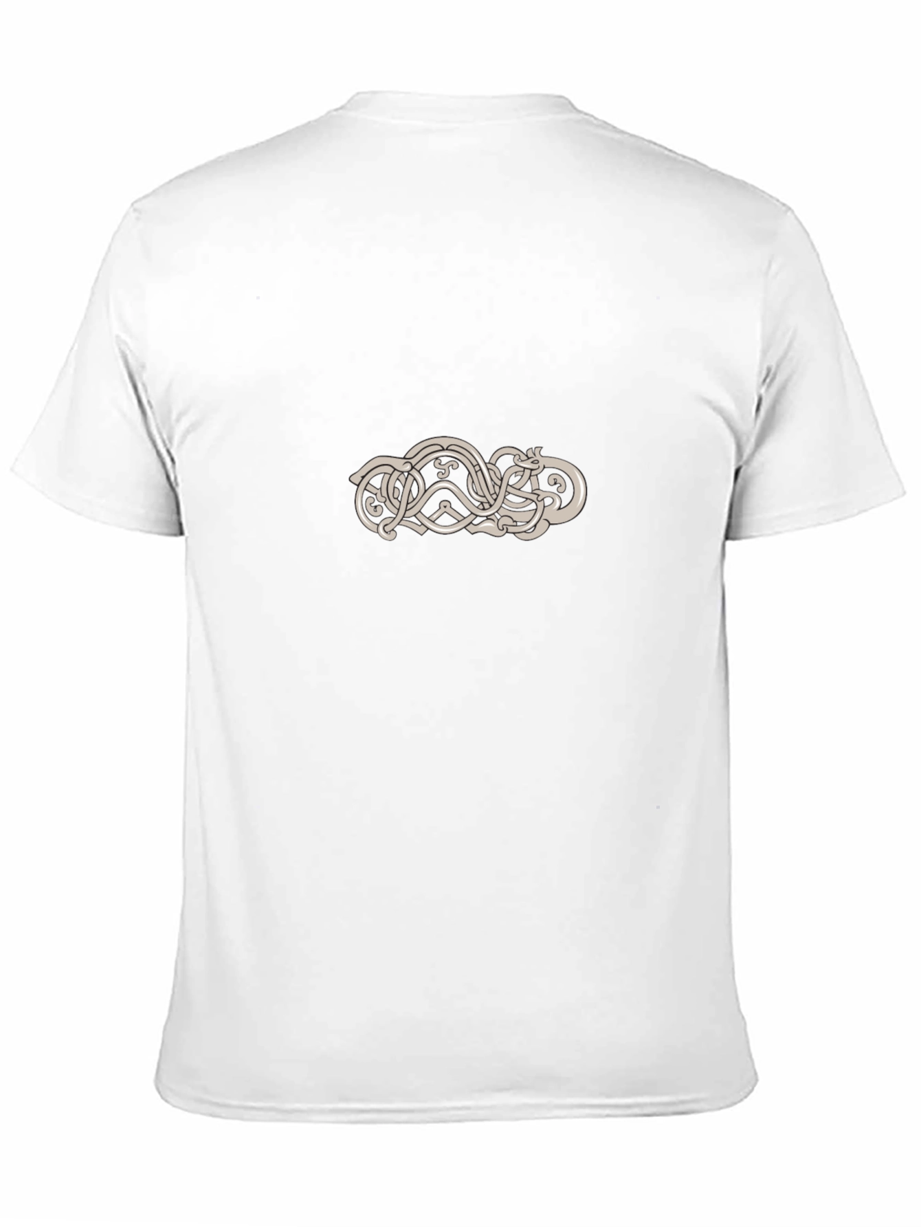 Celtic Dragon Knot Black T-Shirt