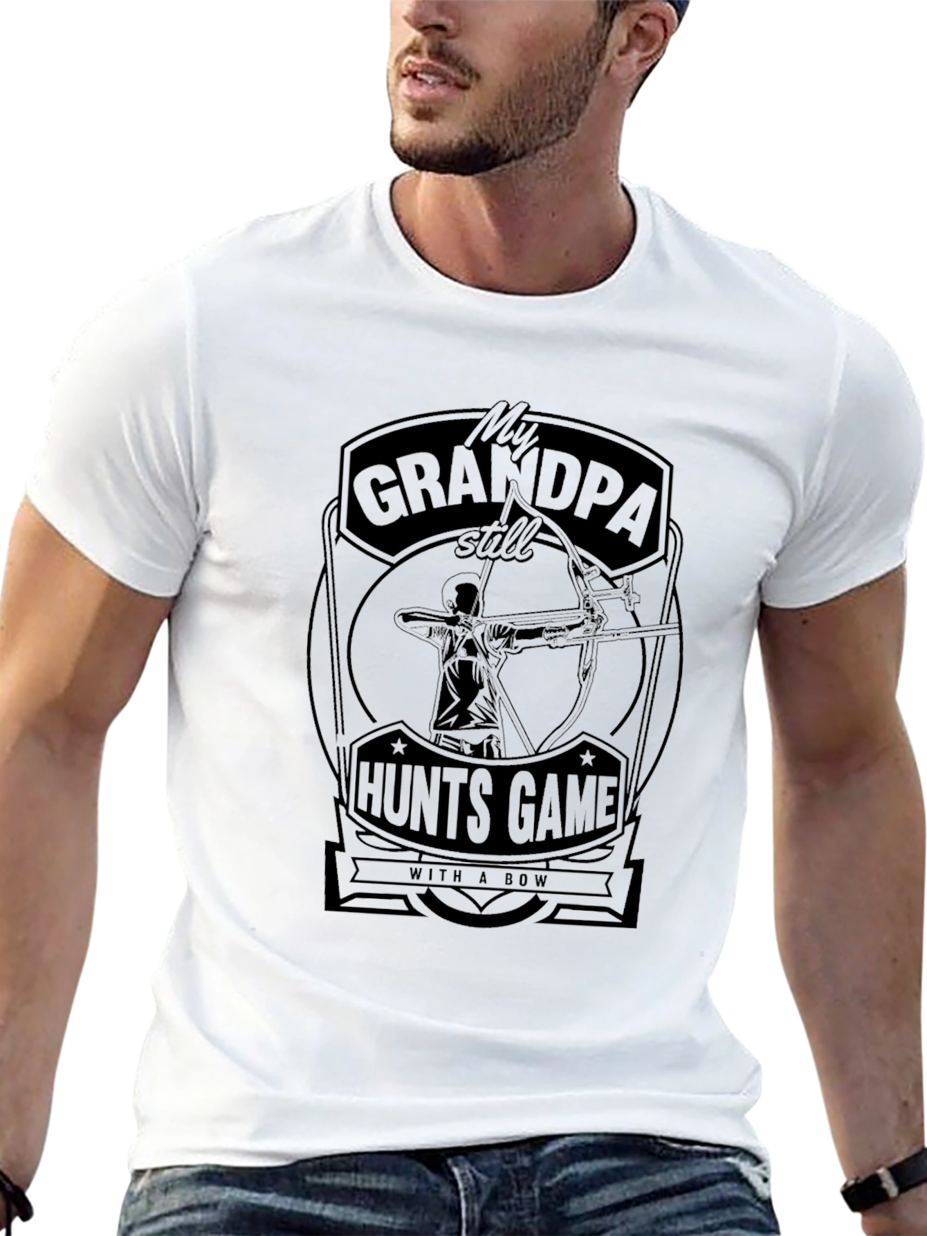 My Grandpa Still Hunts Game T-Shirt