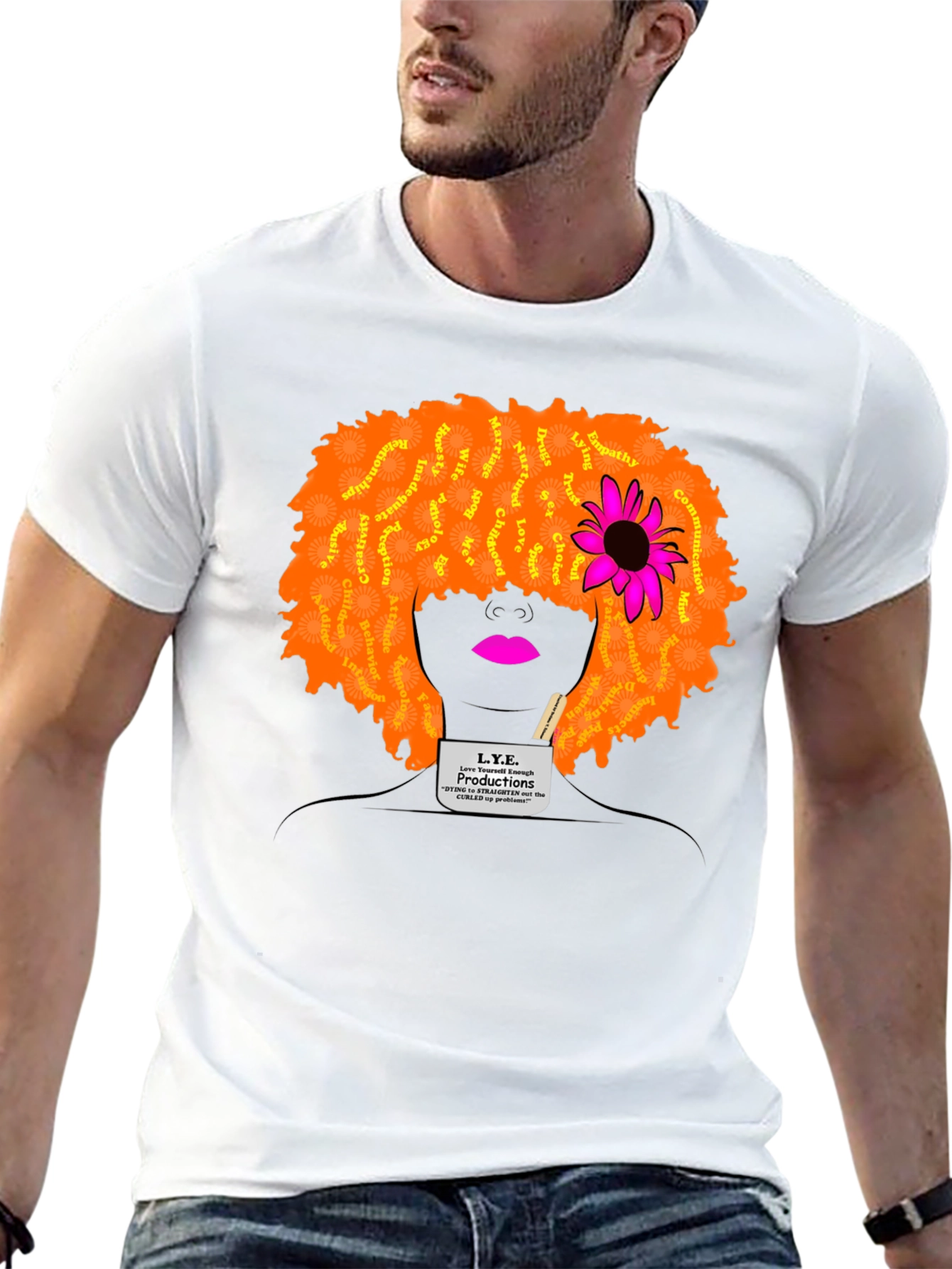 L.Y.E. Productions Graphic Print T-Shirt