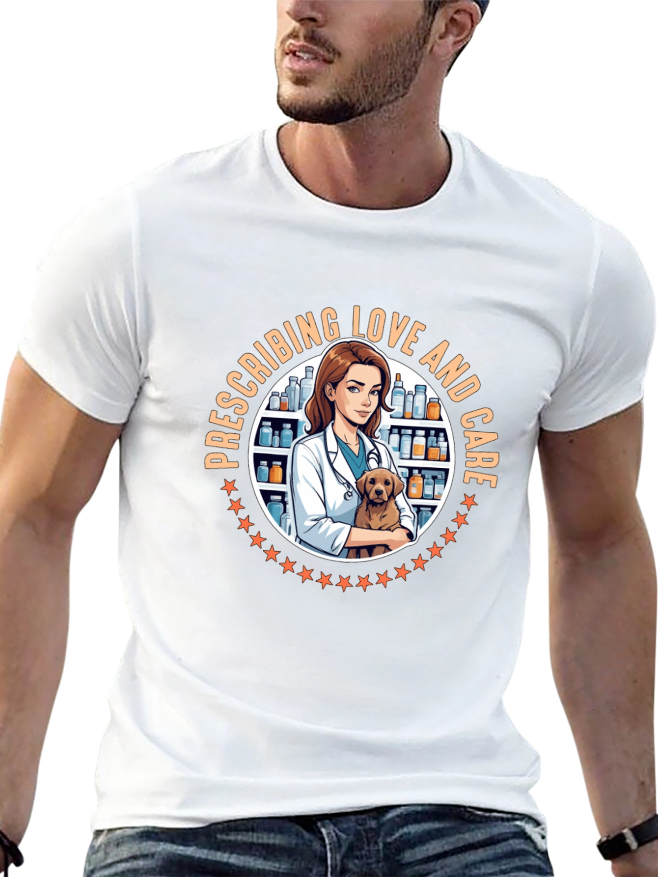 Veterinarian Love & Care Unisex T-Shirt