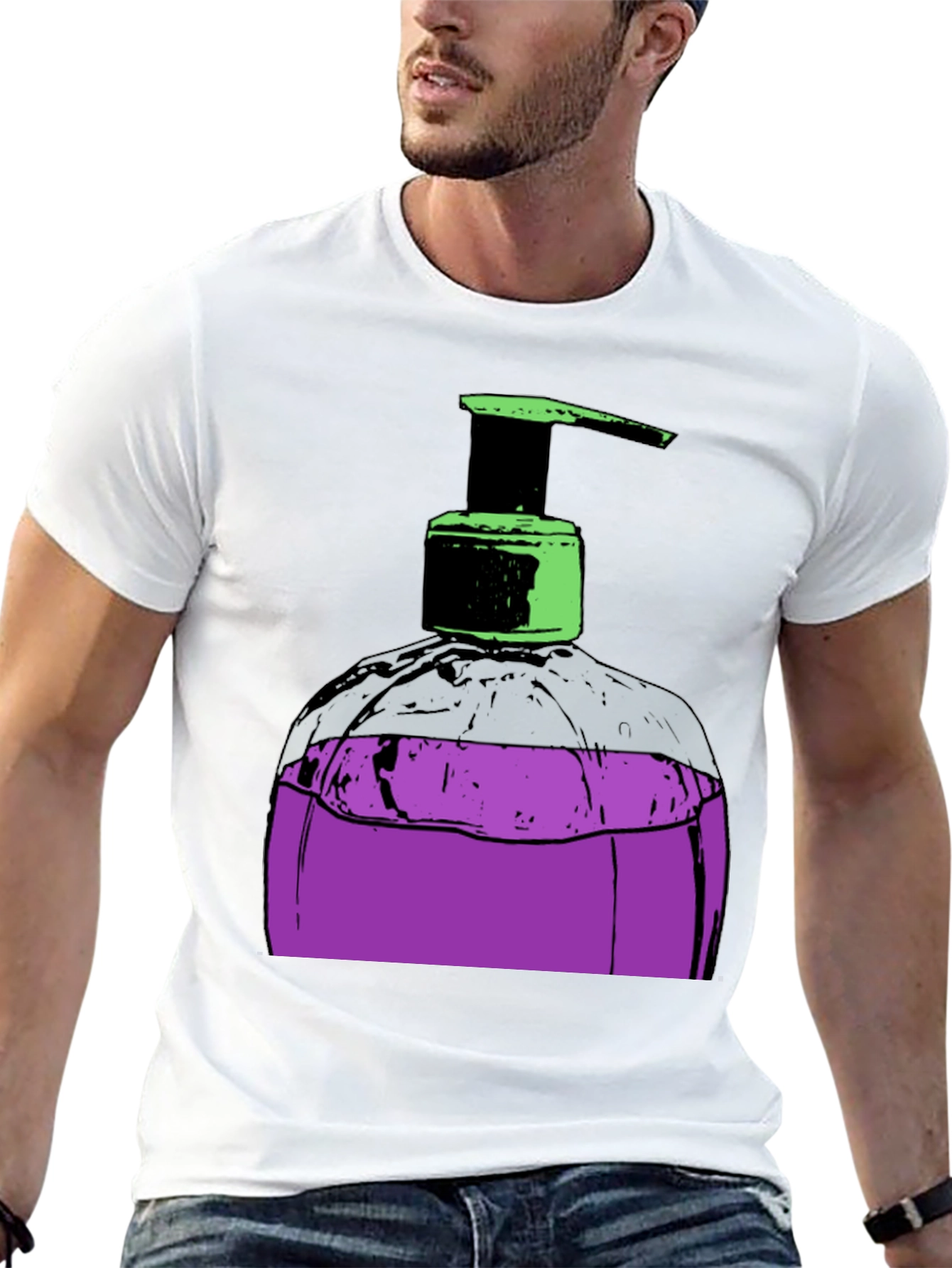Novelty Soap Dispenser Graphic Tee