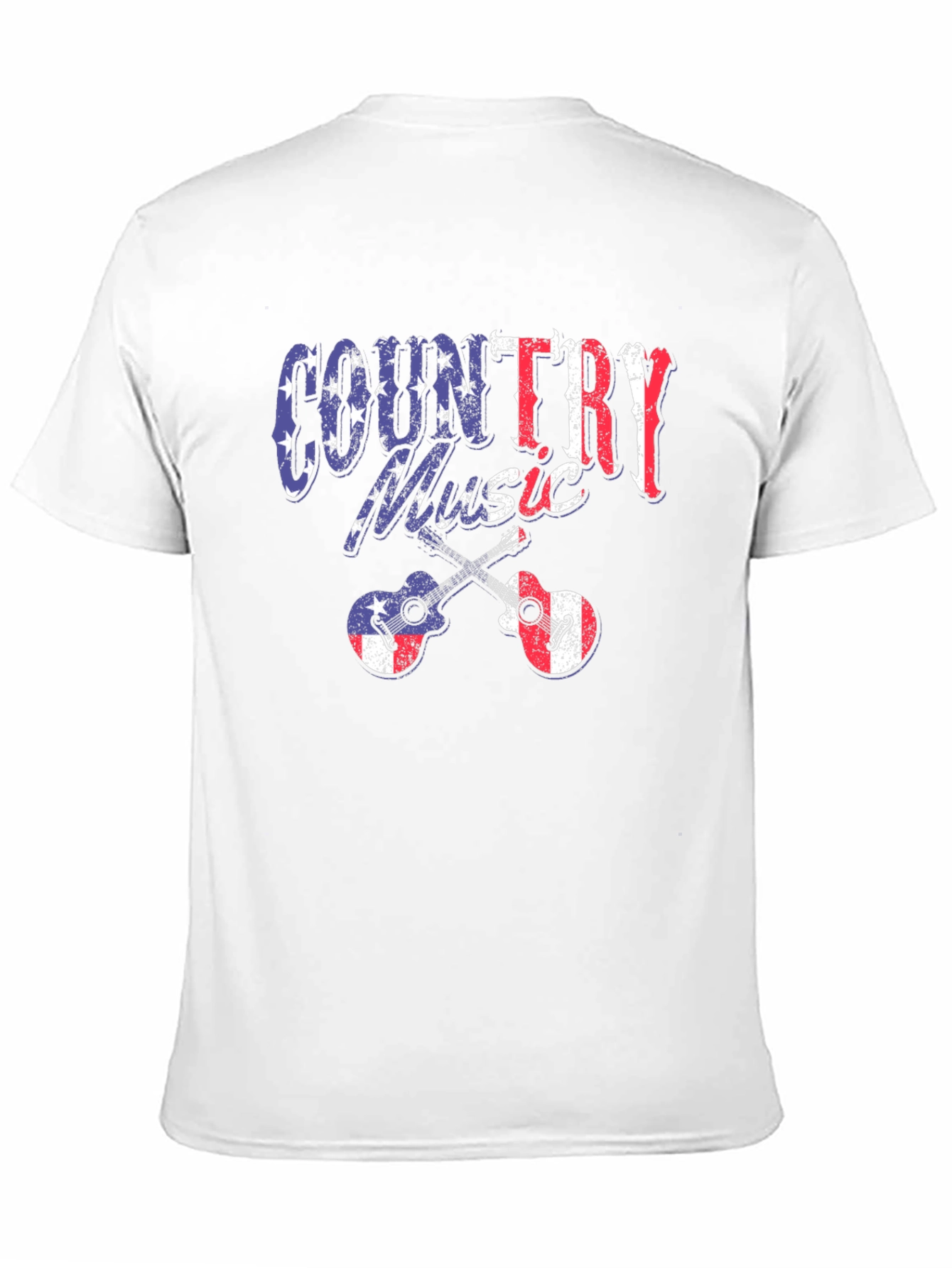 Country Music American Flag Graphic Tee