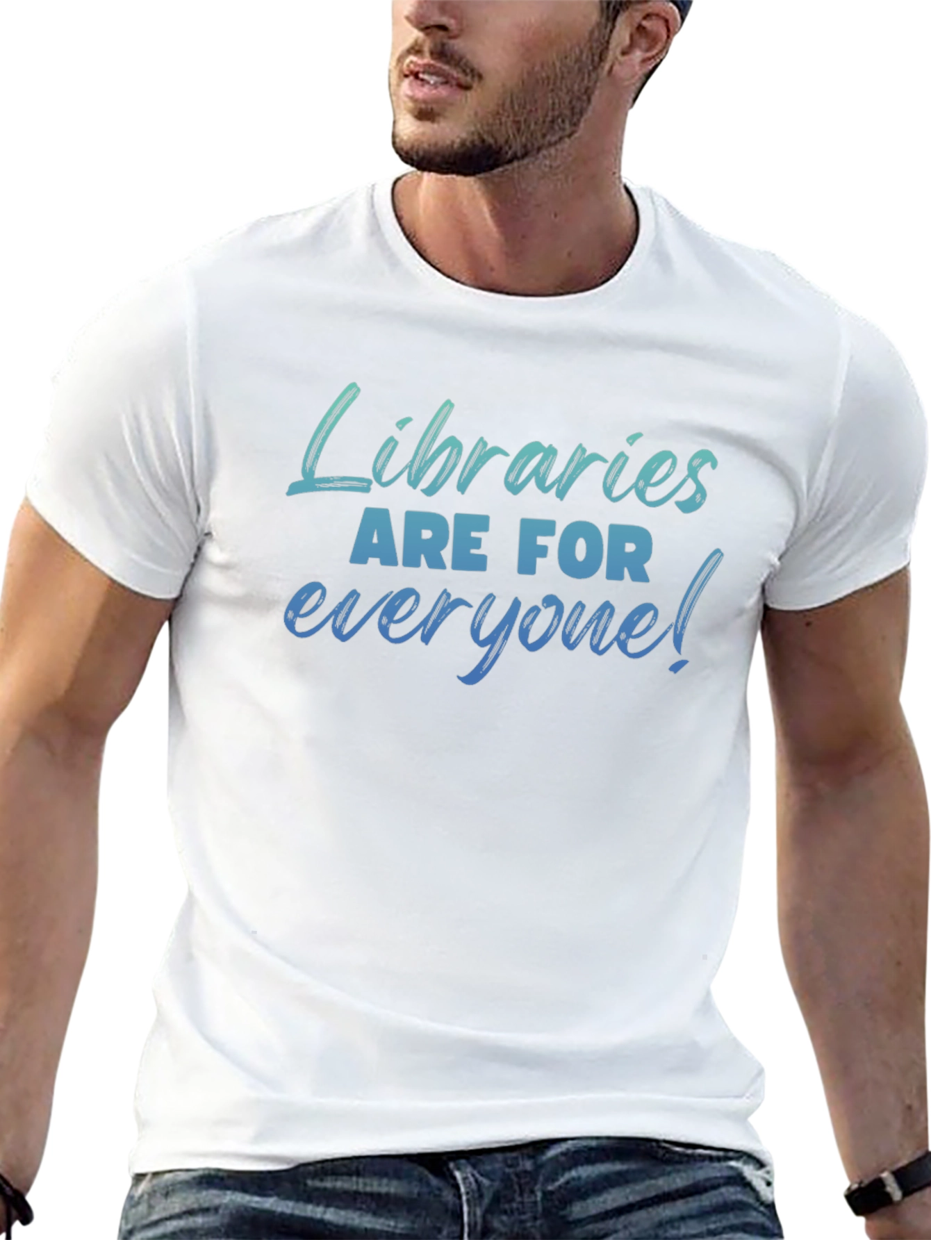 Libraries Are For Everyone Graphic Tee
