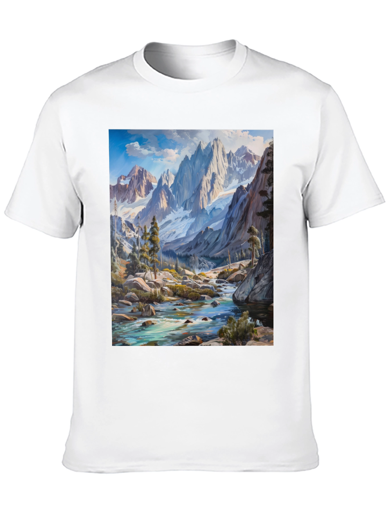 Mountains Landscape Graphic Tee