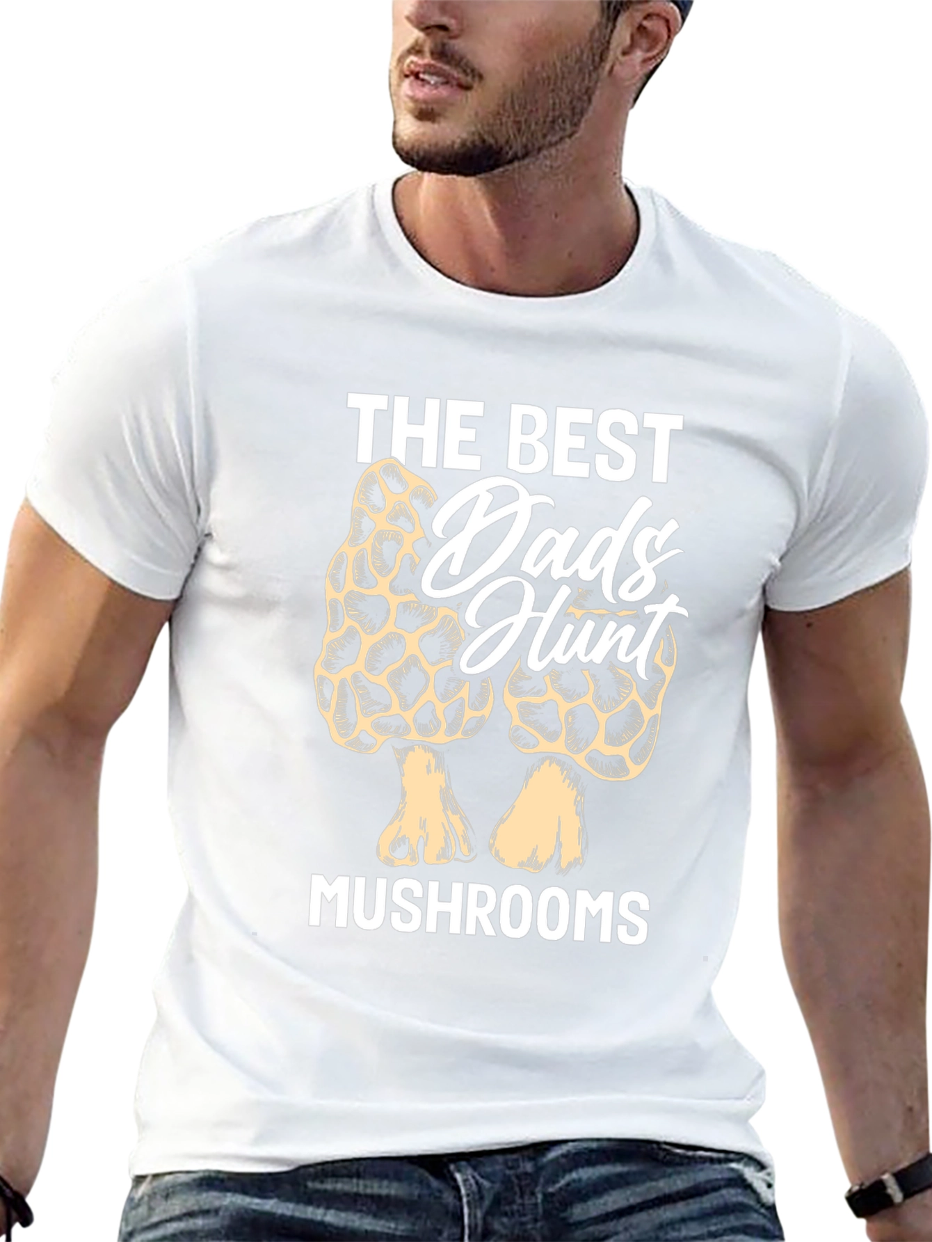 The Best Dads Hunt Mushrooms T-Shirt