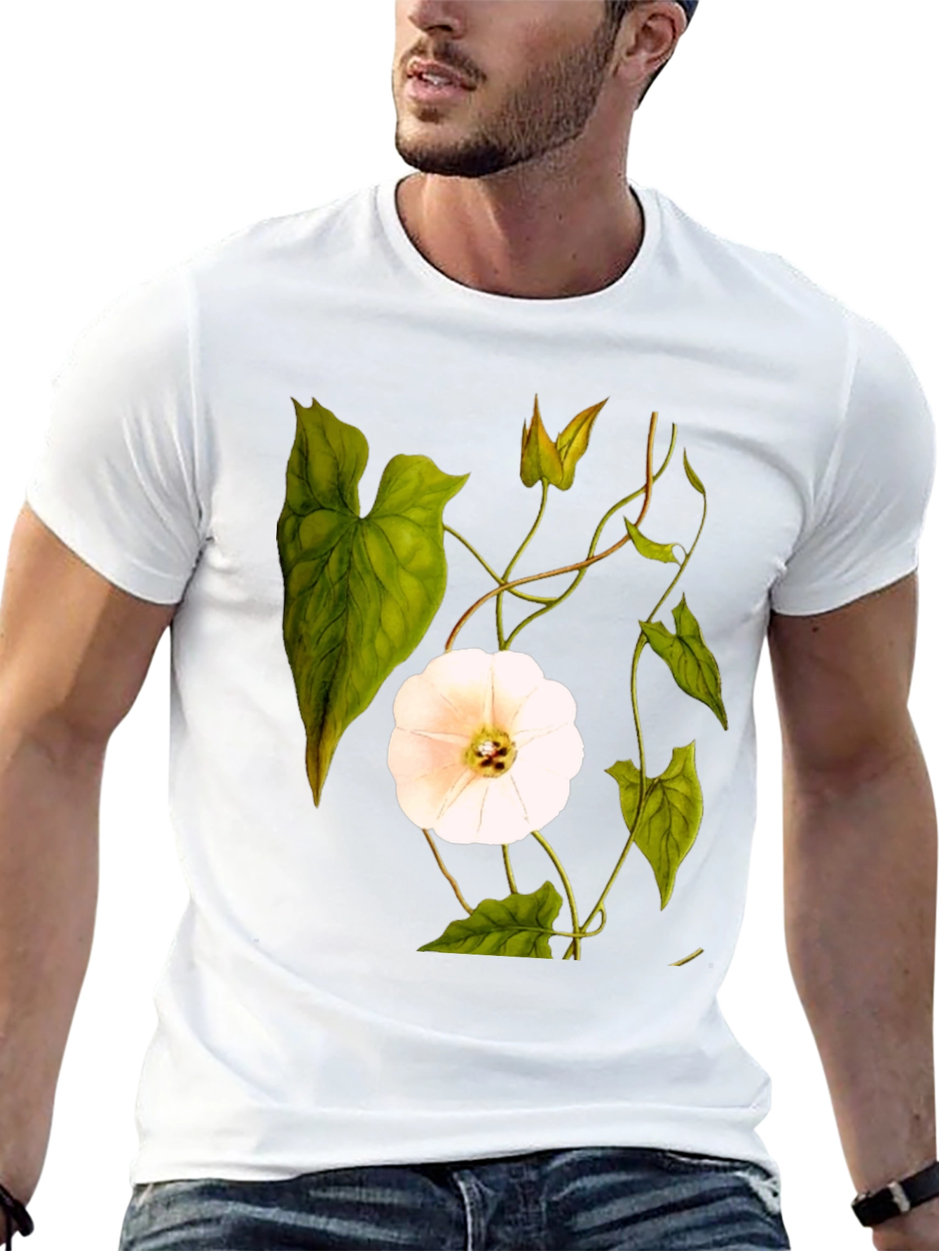 Botanical Floral Print T-Shirt