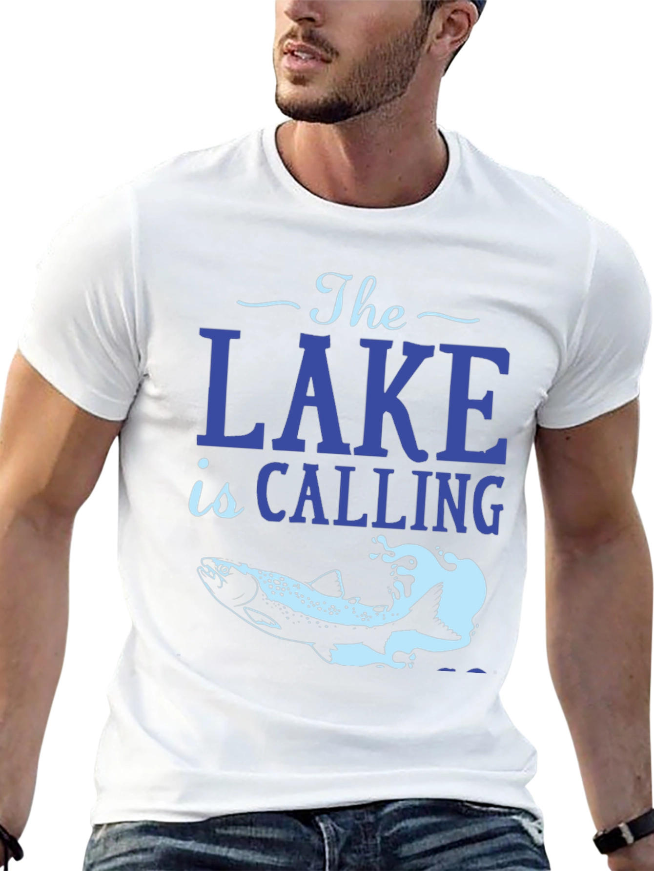 The Lake is Calling T-Shirt - Fishing Tee