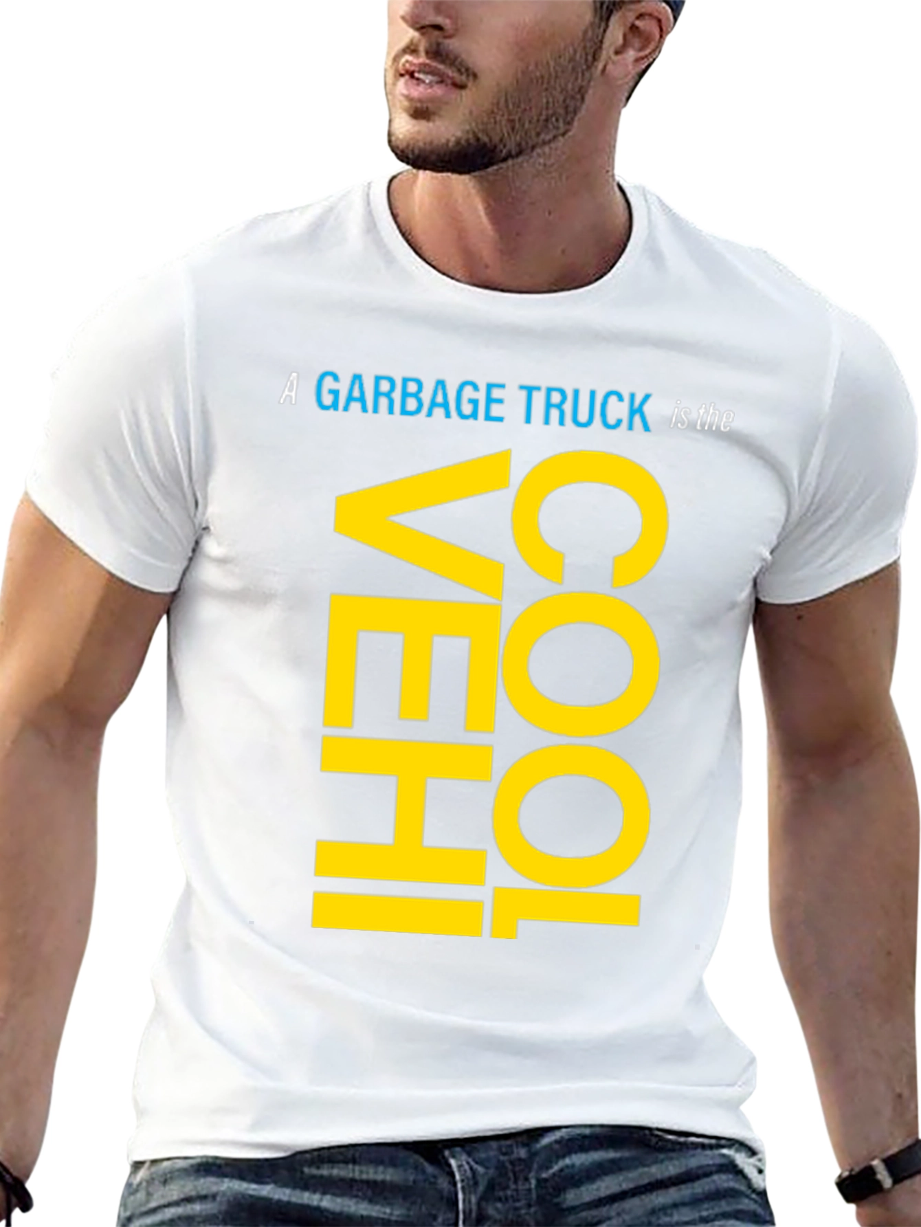 Garbage Truck is the Cool Vehicle Tee