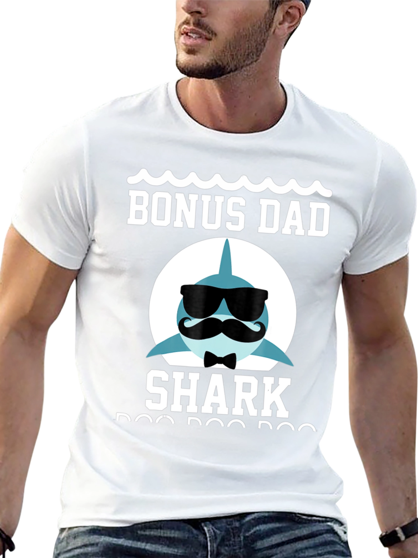 Bonus Dad Shark T-Shirt