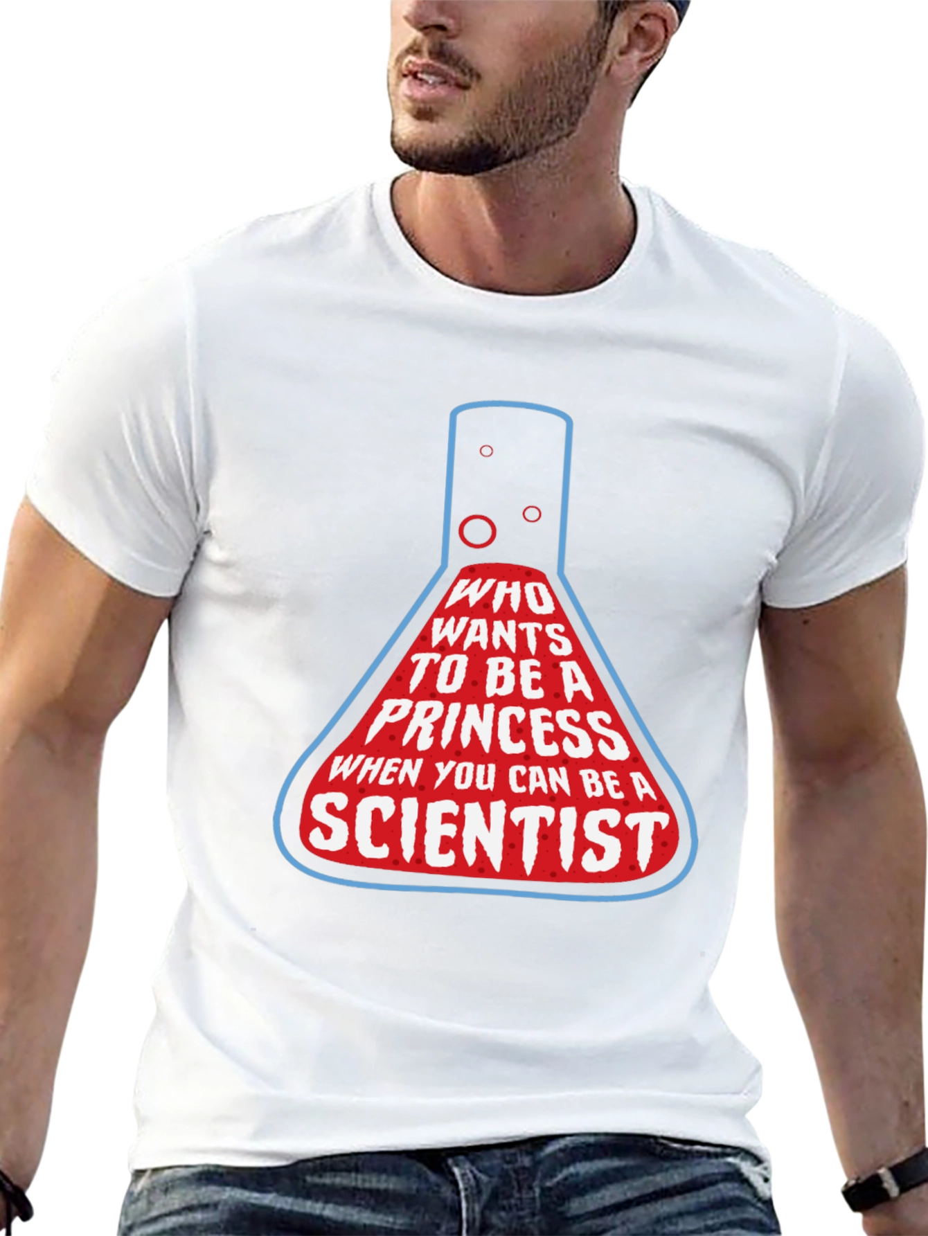 Scientist Princess T-Shirt - Geeky Science Tee