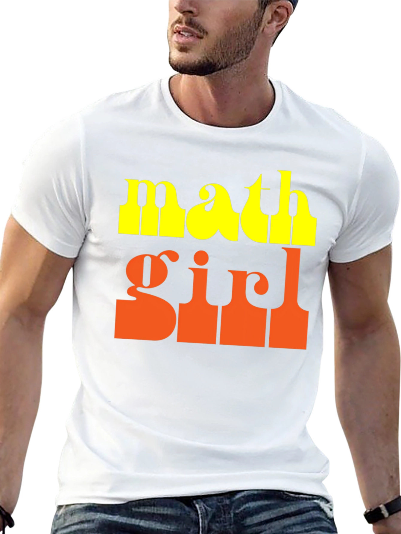 Math Girl Graphic T-Shirt