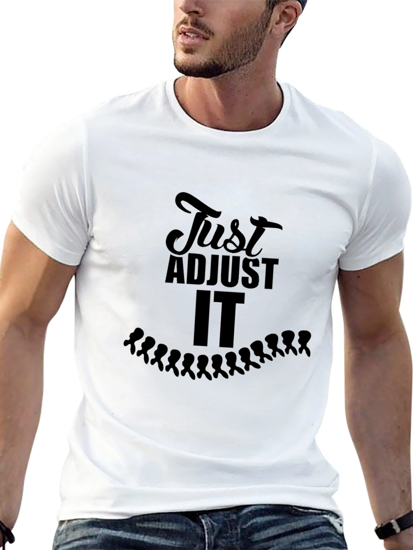Just Adjust IT Graphic T-Shirt