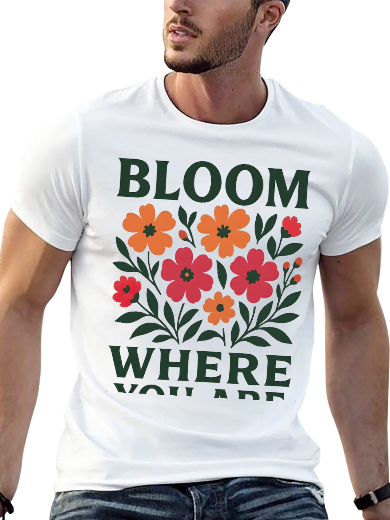 Bloom Where You Are Graphic Tee