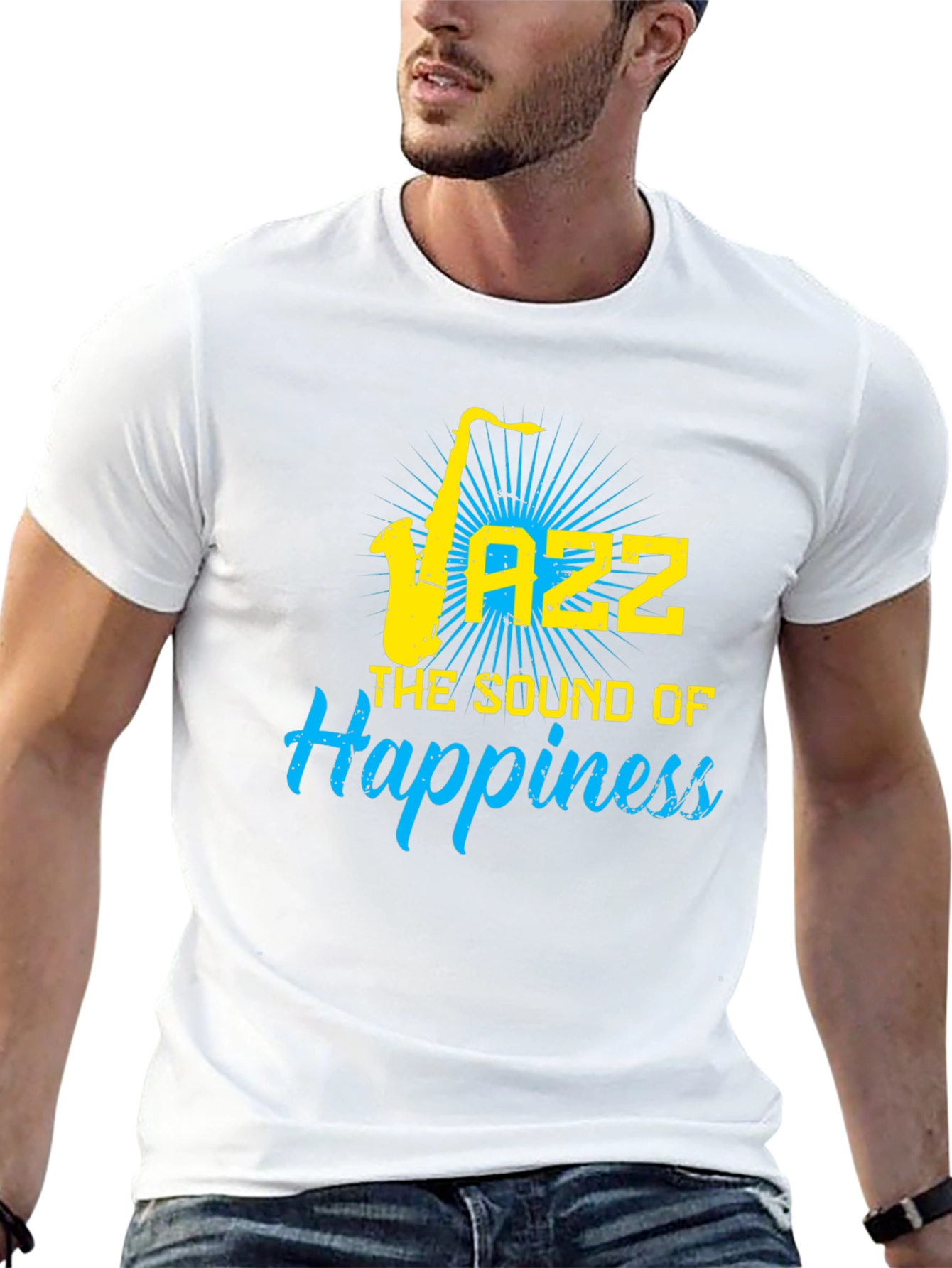 Jazz Sound of Happiness Black T-Shirt