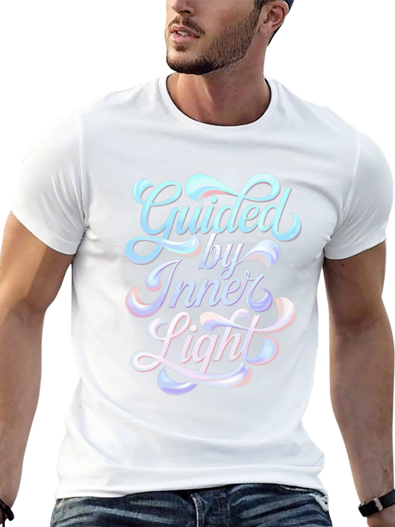 Guided By Inner Light Graphic T-Shirt